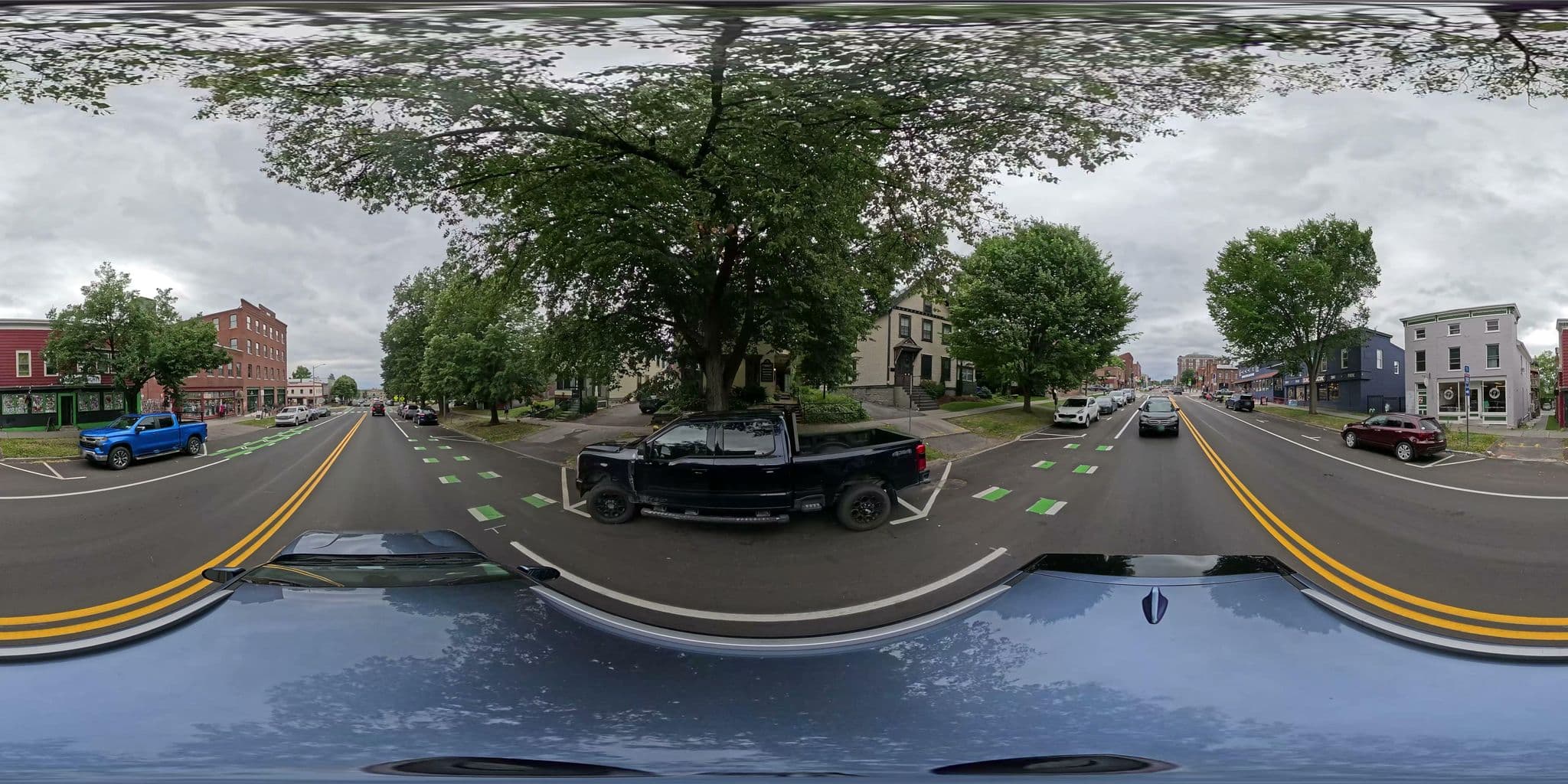 Street view near Sunset House, Winooski — © ezekielf (CC BY-SA · Mapillary)