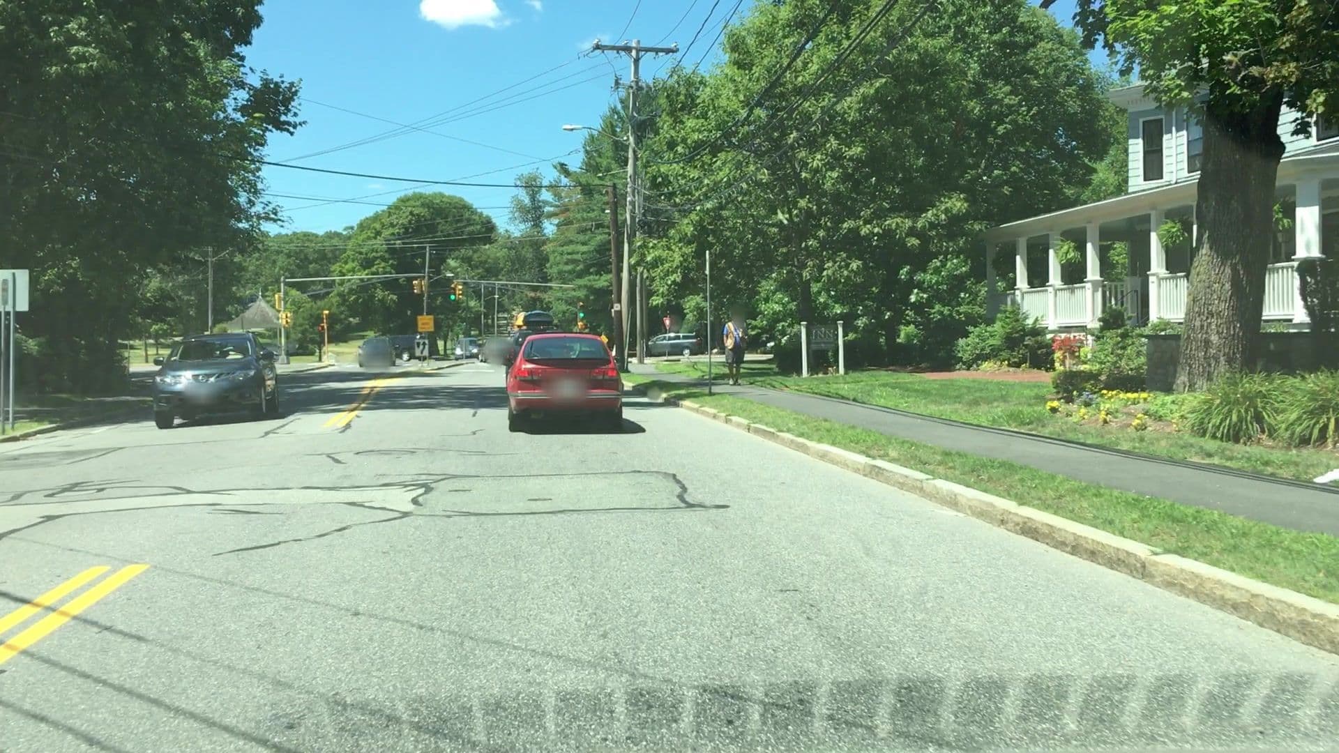 Street view near The Inn at Hastings Park, Woburn — © lvl5 (CC BY-SA · Mapillary)