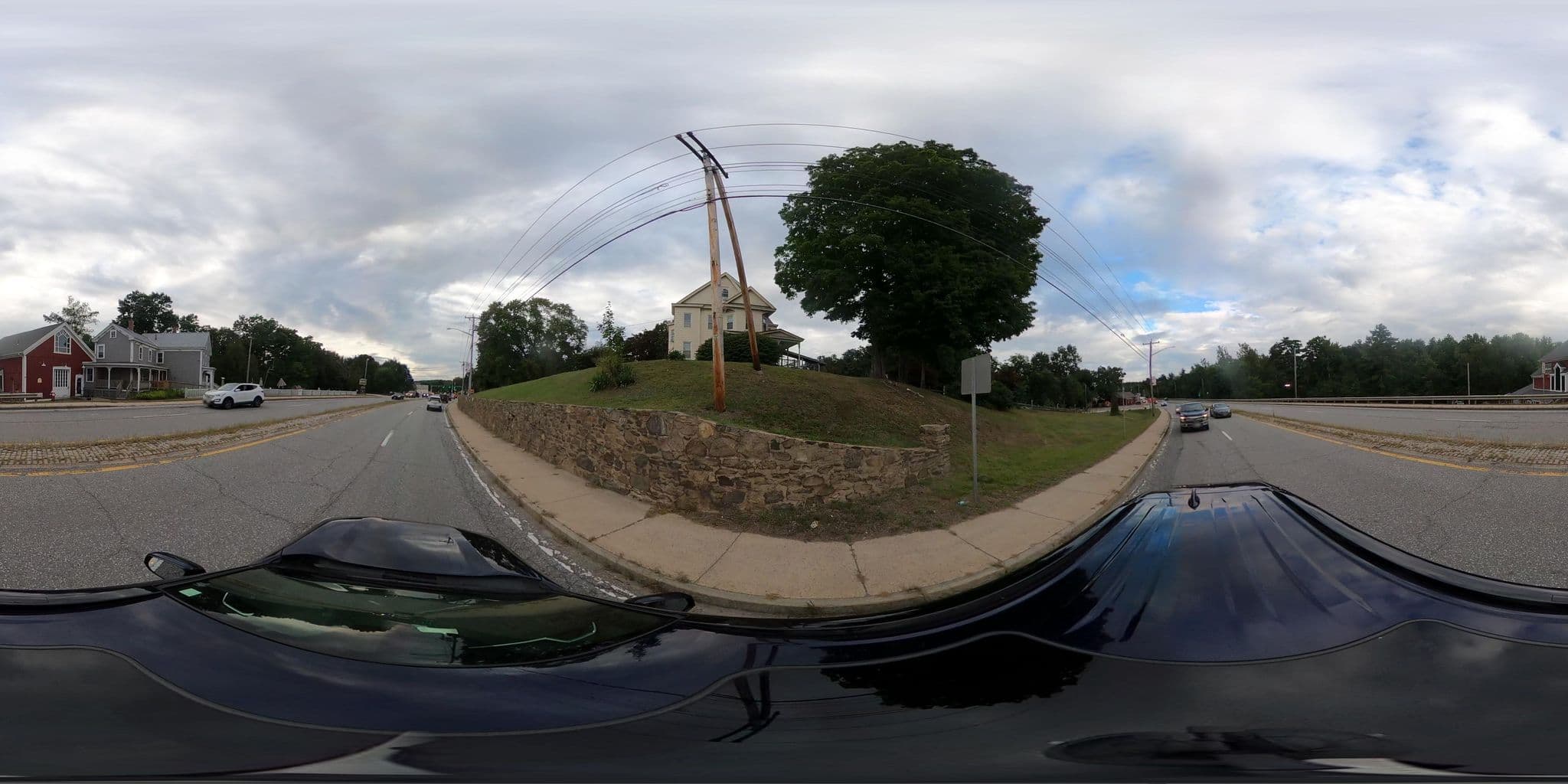 Street view near Econo Lodge Sturbridge, Sturbridge — © GEdwardJohnson (CC BY-SA · Mapillary)