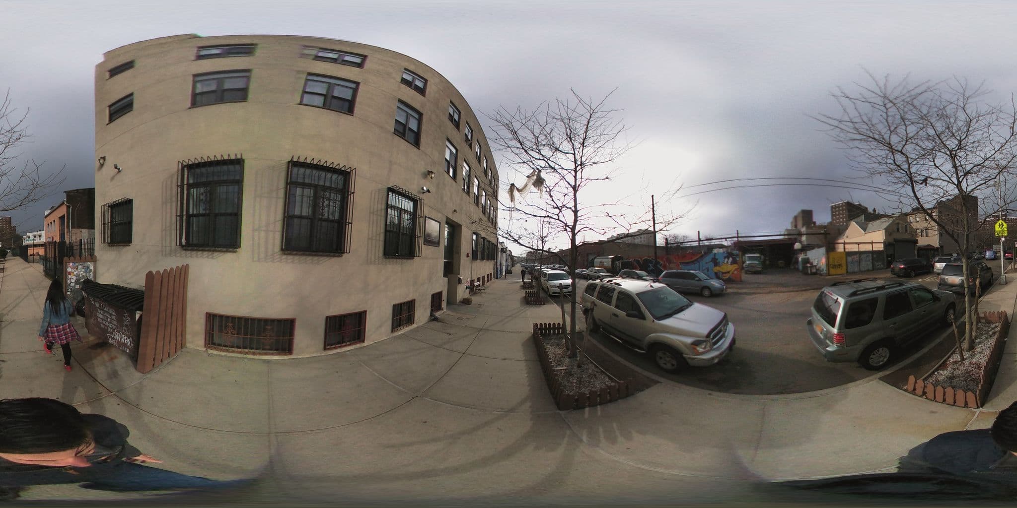 Street view near New York Moore Hostel, Williamsburg — © wsp_us (CC BY-SA · Mapillary)