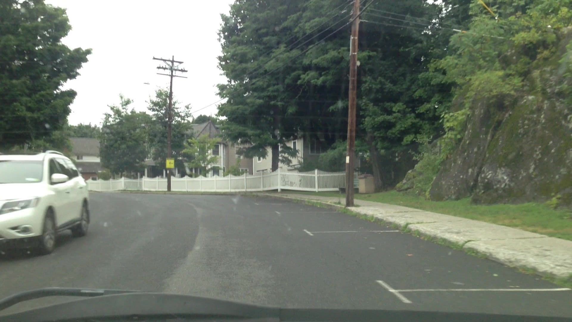 Street view near Elms Apartments, Poughkeepsie — © lvl5 (CC BY-SA · Mapillary)