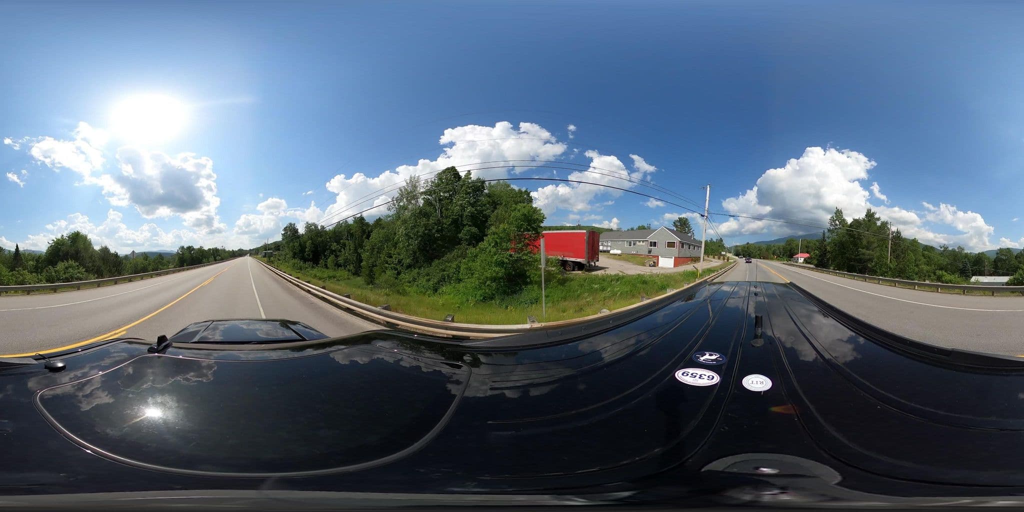 Street view near Mount Jefferson View Motel & Cabins, Berlin — © Lanka6359 (CC BY-SA · Mapillary)