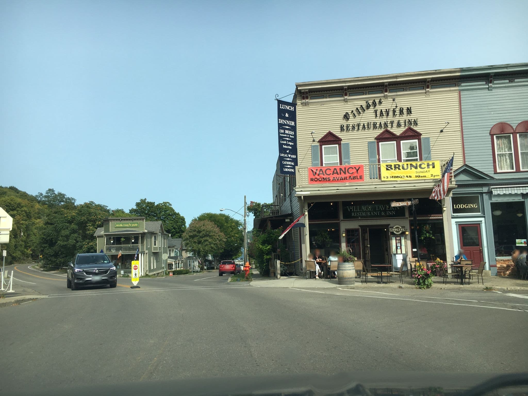 Street view near The Village Tavern Restaurant & Inn, Sylvan Beach — © cpels23 (CC BY-SA · Mapillary)