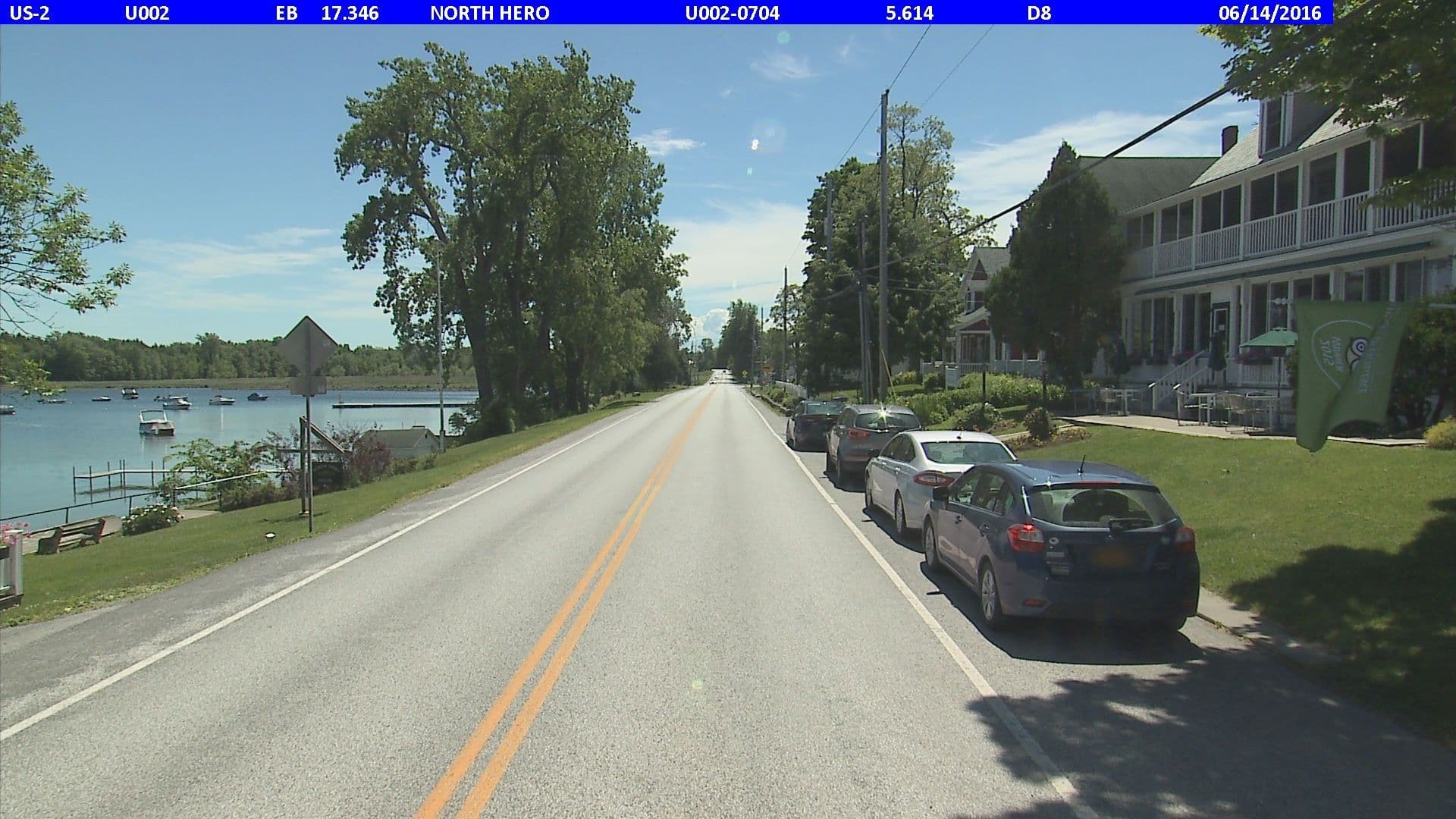 Street view near North Hero House, Cumberland Head — © vtrans_row (CC BY-SA · Mapillary)