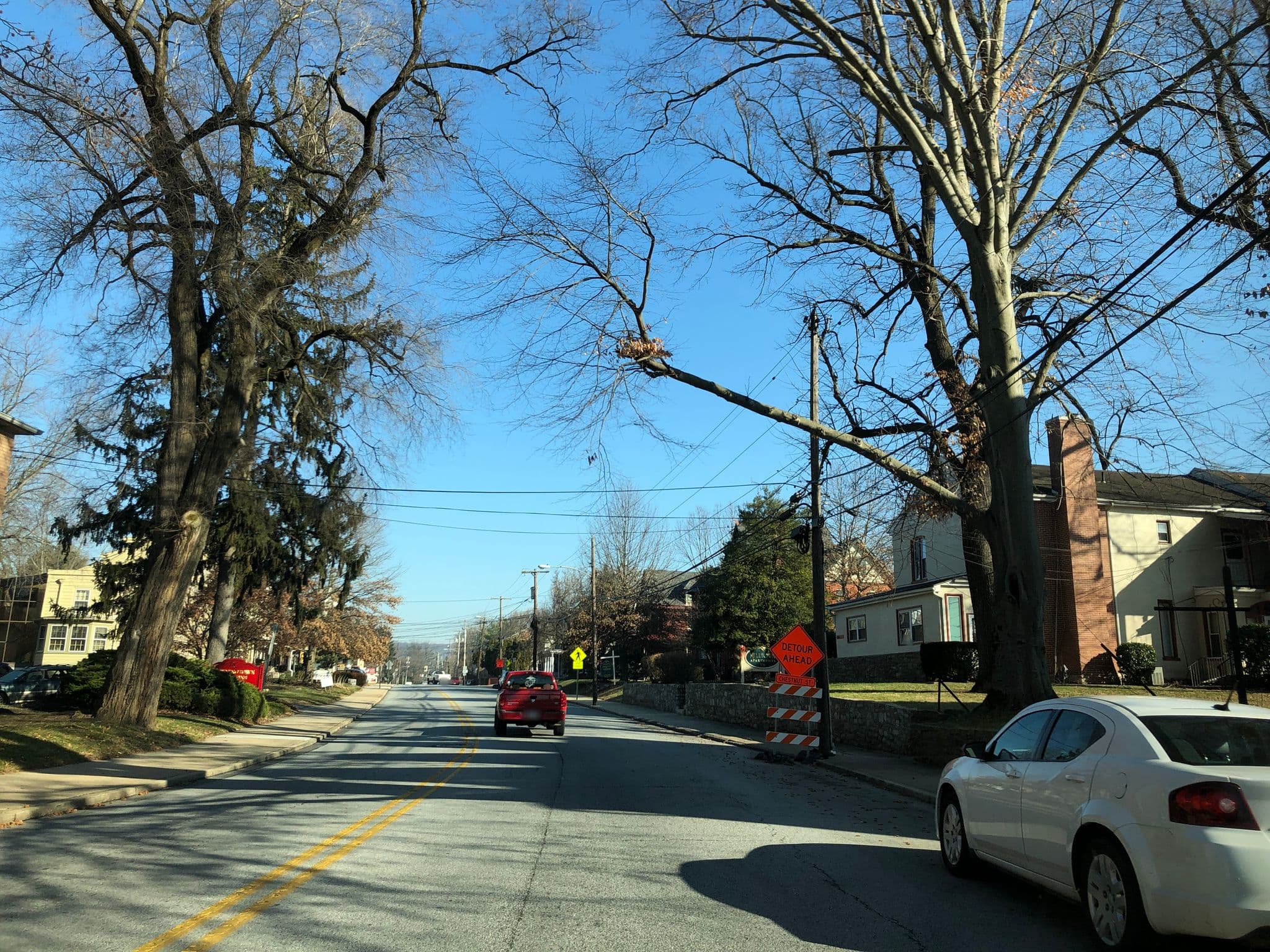 Street view near Downingtown Commons, Downingtown — © cspiotta884 (CC BY-SA · Mapillary)