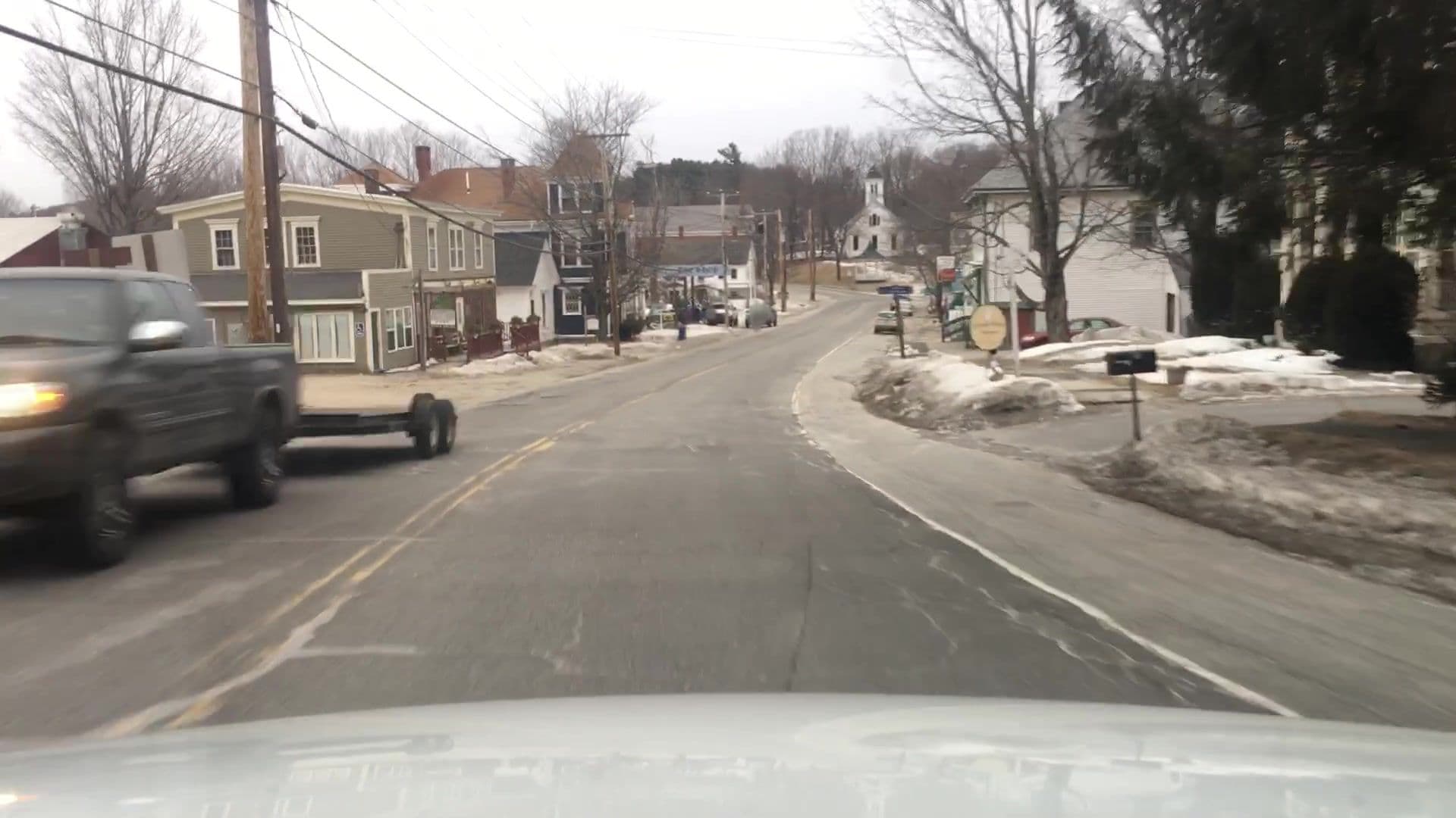 Street view near Jeremiah Mason House, Limington — © lvl5 (CC BY-SA · Mapillary)