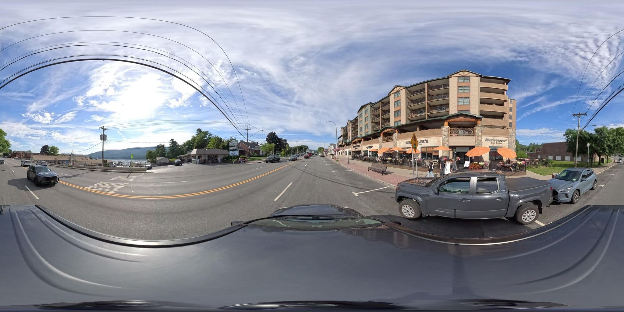 Street view near Courtyard Lake George, Queensbury — © rwalsh_gpi (CC BY-SA · Mapillary)