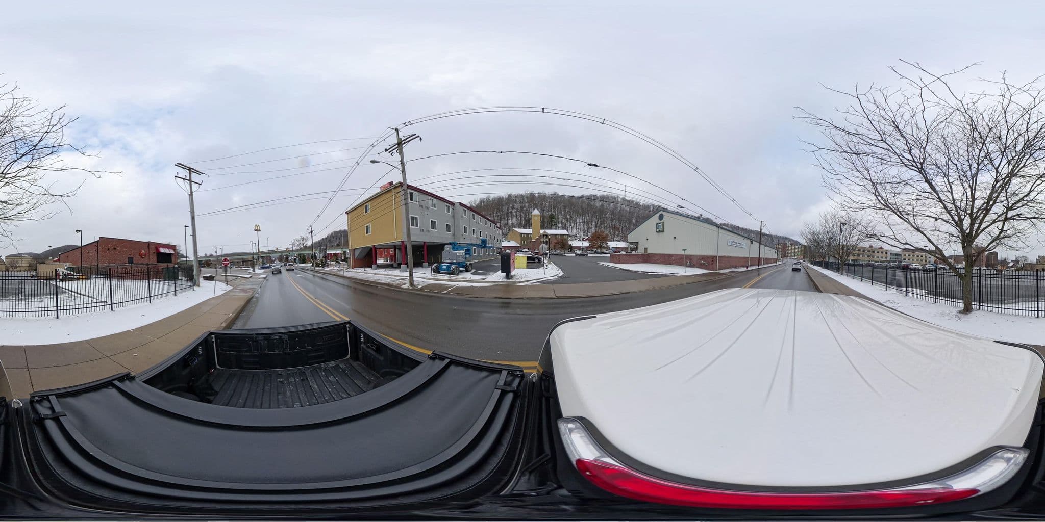Street view near Econo Lodge, Johnstown — © CambriaPA-GIS (CC BY-SA · Mapillary)