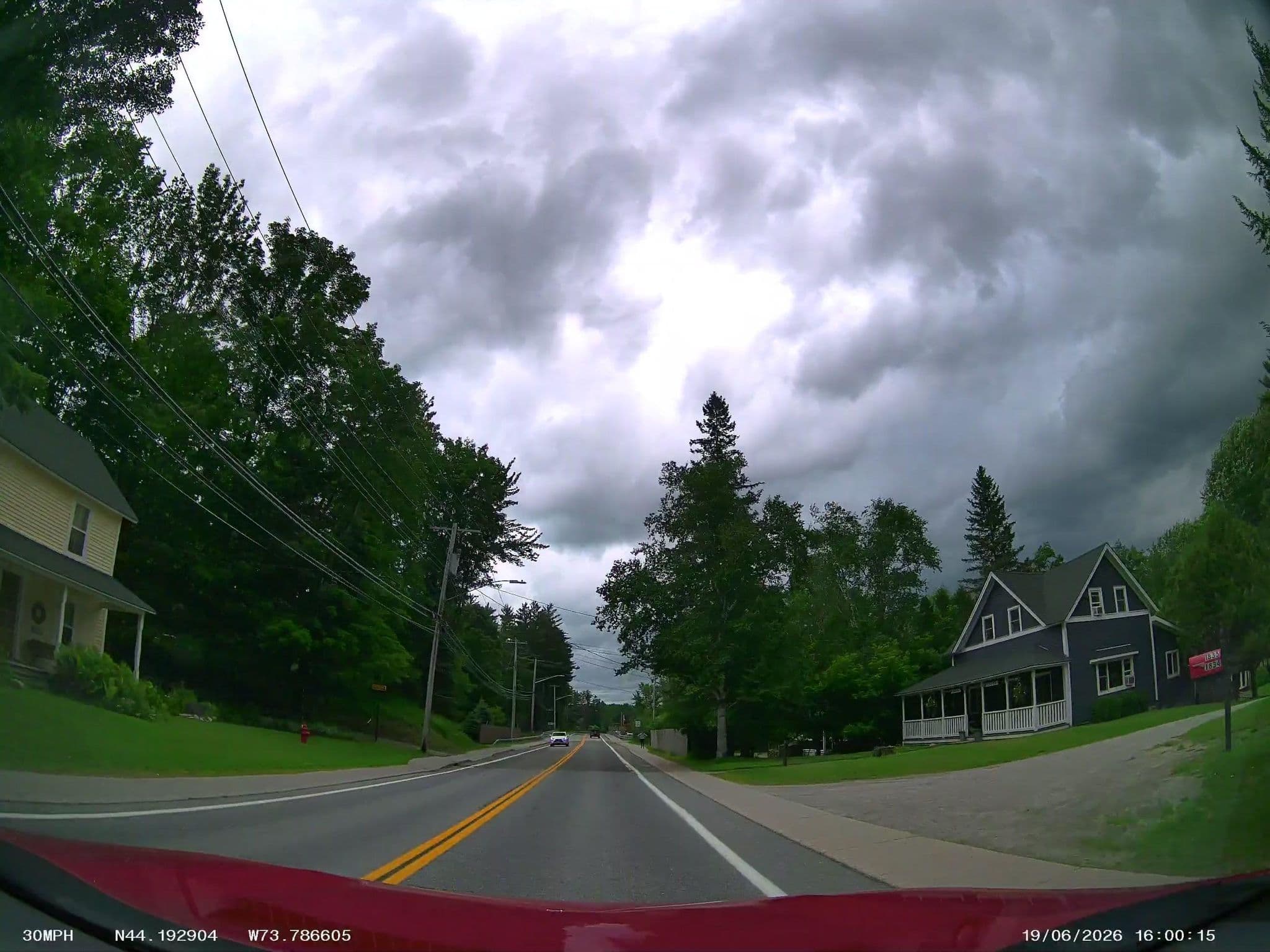 Street view near Keene Valley Lodge, North Elba — © DrivingRoundTown (CC BY-SA · Mapillary)