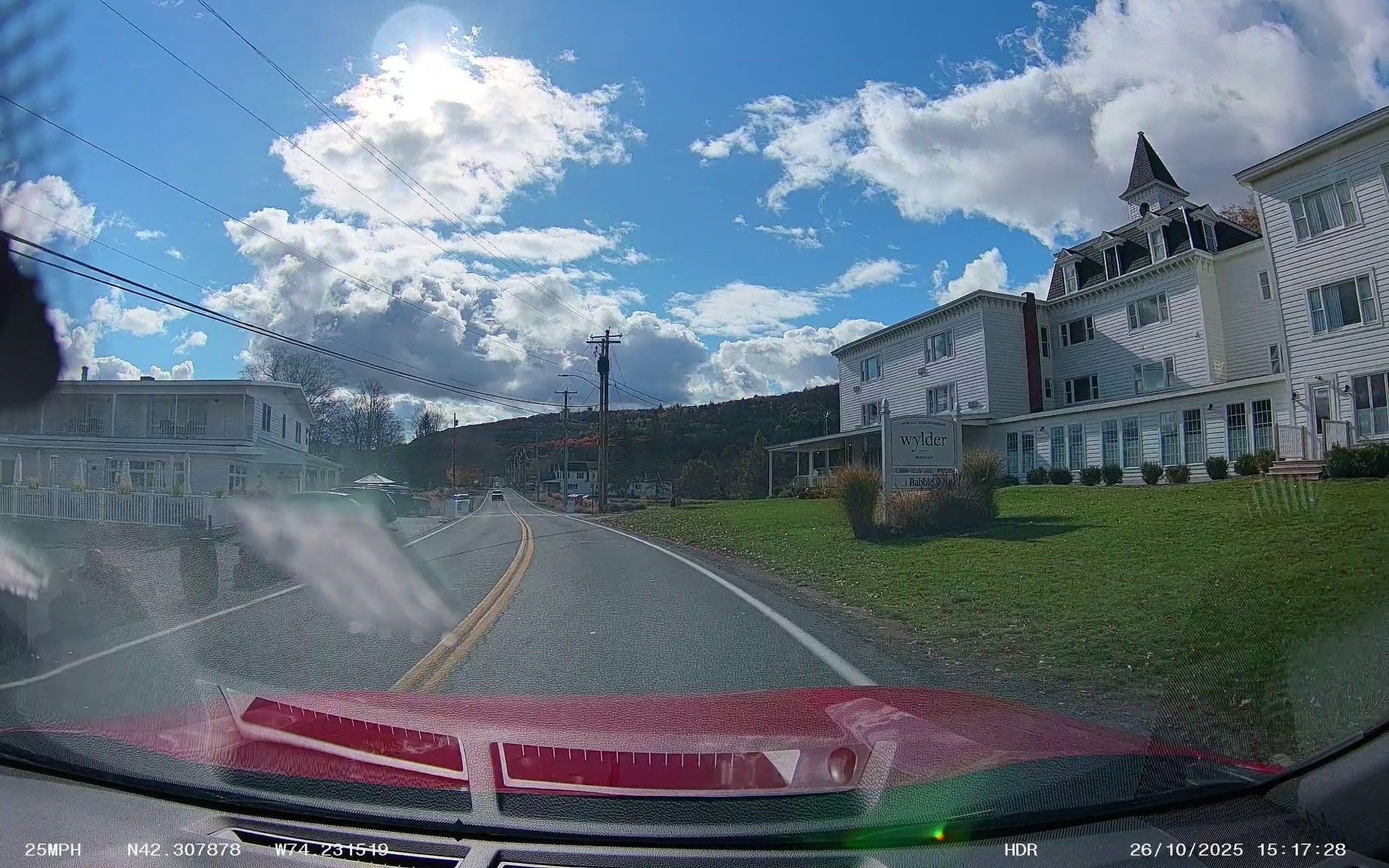 Street view near The Thompson House, Palenville — © DrivingRoundTown (CC BY-SA · Mapillary)