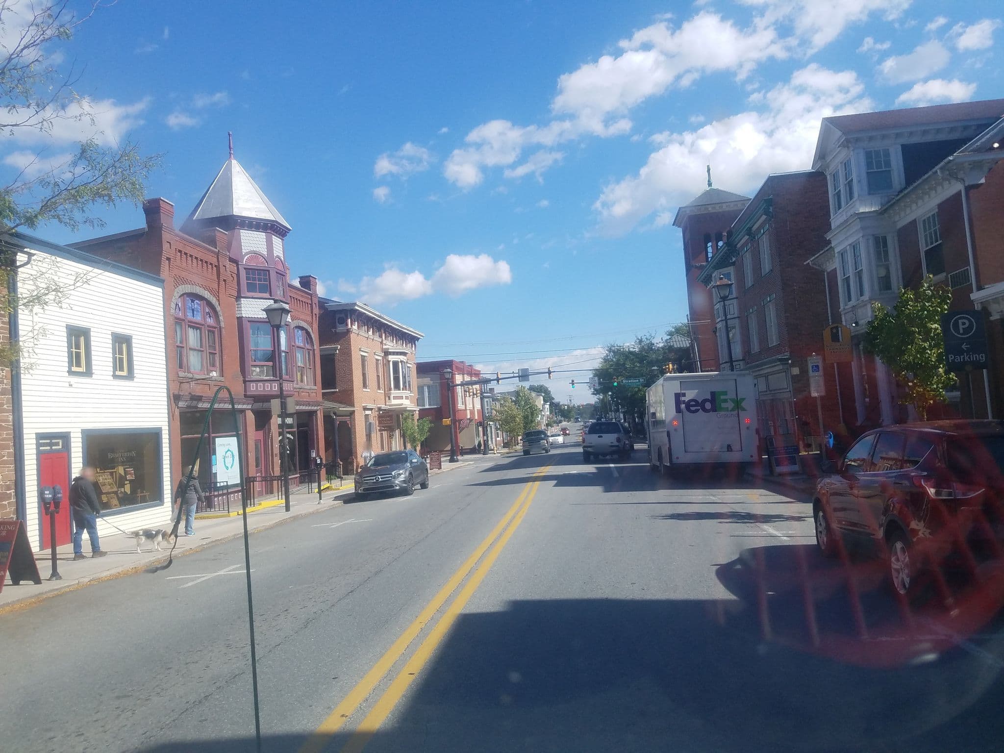 Street view near The Brafferton Inn, Gettysburg — © jbthemilker (CC BY-SA · Mapillary)