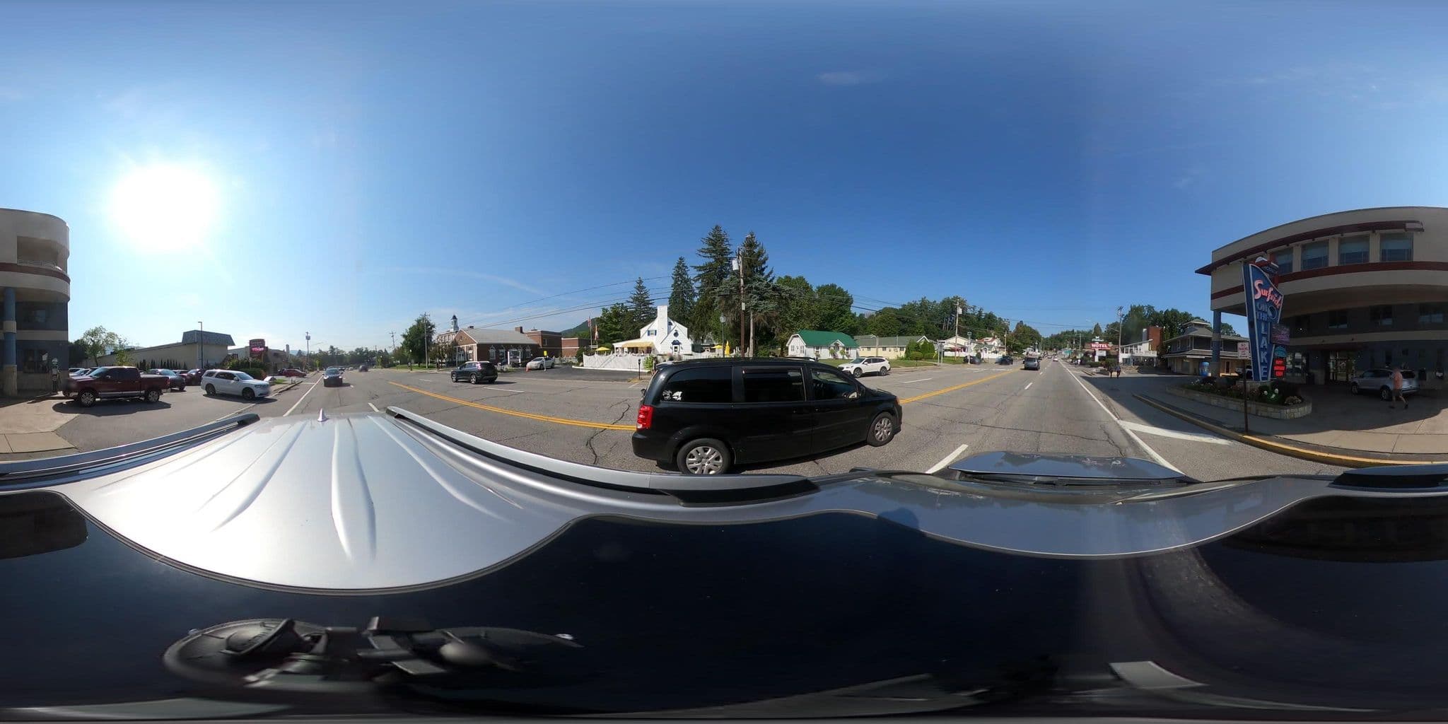 Street view near Surfside on the Lake Hotel & Suites, Queensbury — © giblet (CC BY-SA · Mapillary)