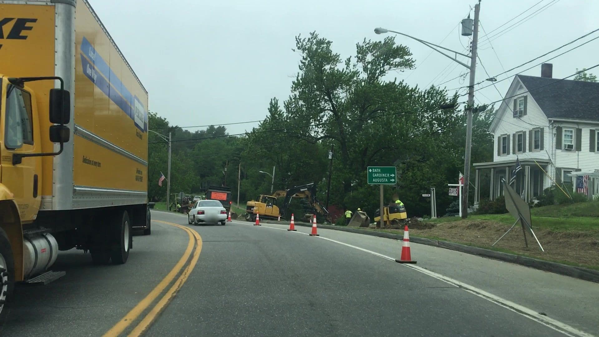 Street view near Newkirk Inn, Wiscasset — © lvl5 (CC BY-SA · Mapillary)