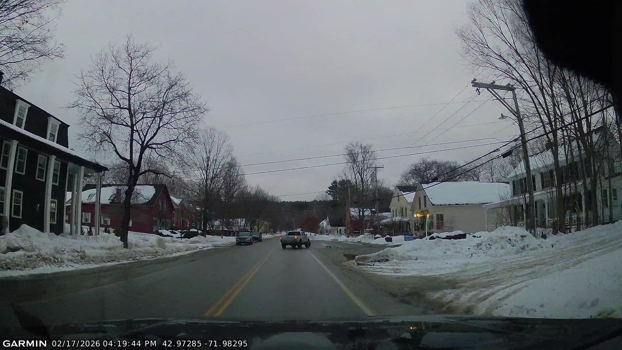 Street view near The Hancock Inn & Fox Tavern, Antrim — © Lanka6359 (CC BY-SA · Mapillary)