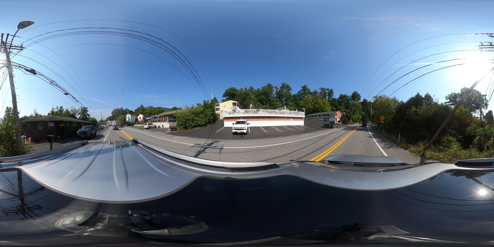 Street view near Pinebrook Motel, Queensbury — © giblet (CC BY-SA · Mapillary)