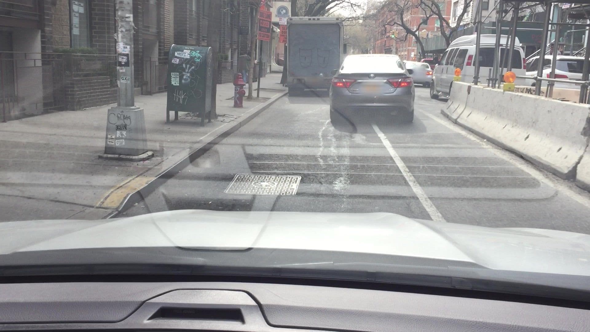 Street view near Moxy, East Village — © lvl5 (CC BY-SA · Mapillary)
