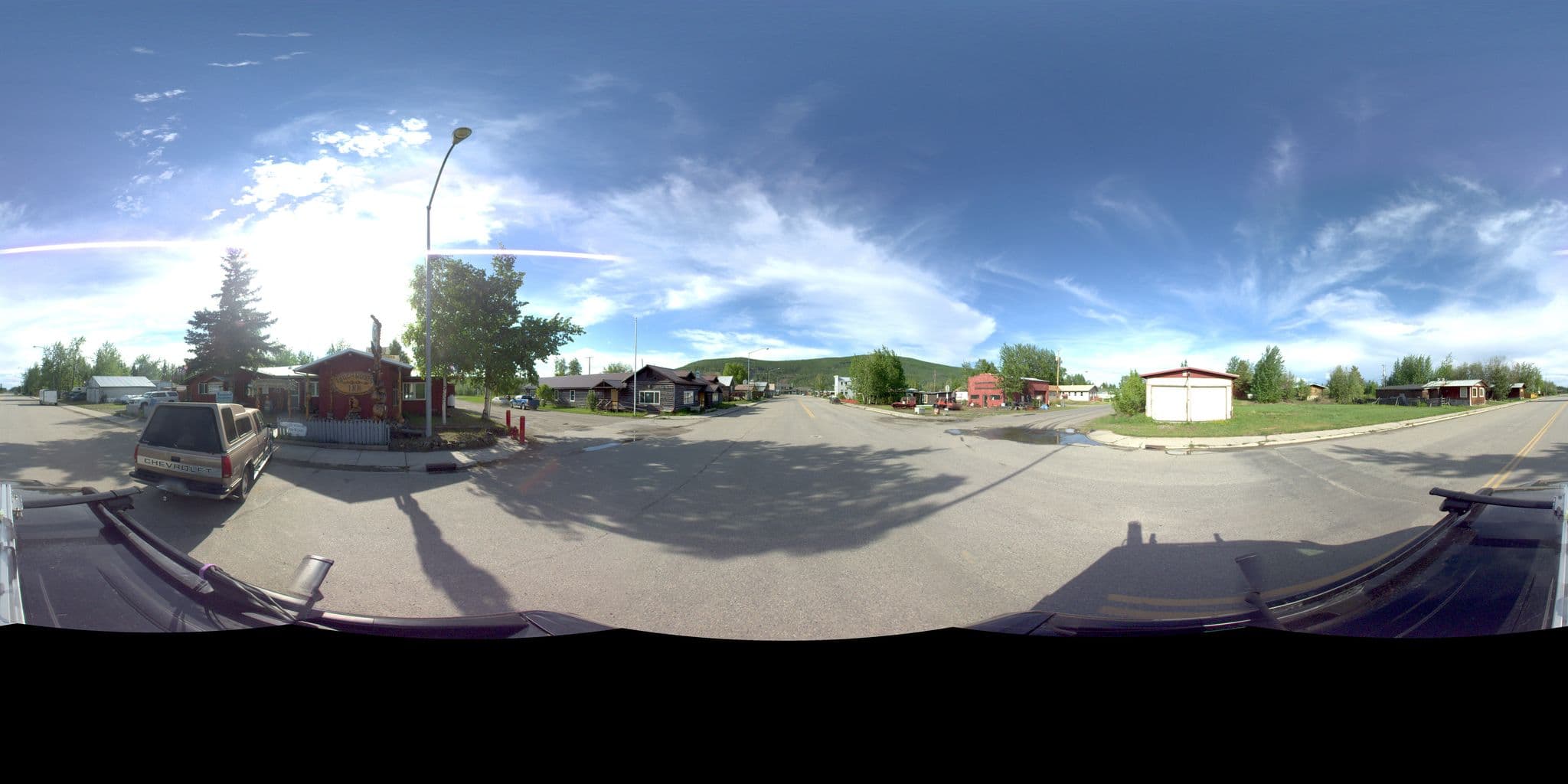 Street view near Rough Woods Inn & Cafe, Ester — © kinneyeng (CC BY-SA · Mapillary)