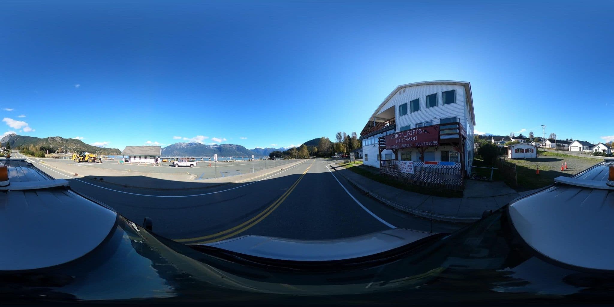 Street view near Sheltered Harbor Lodging, Haines — © tdbowthorpe_AKDOT (CC BY-SA · Mapillary)