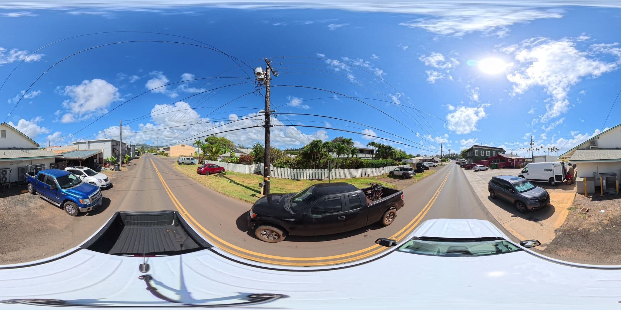 Street view near Honu'ea International Hostel Kaua'i, Kapa‘a — © KauaiGIS (CC BY-SA · Mapillary)