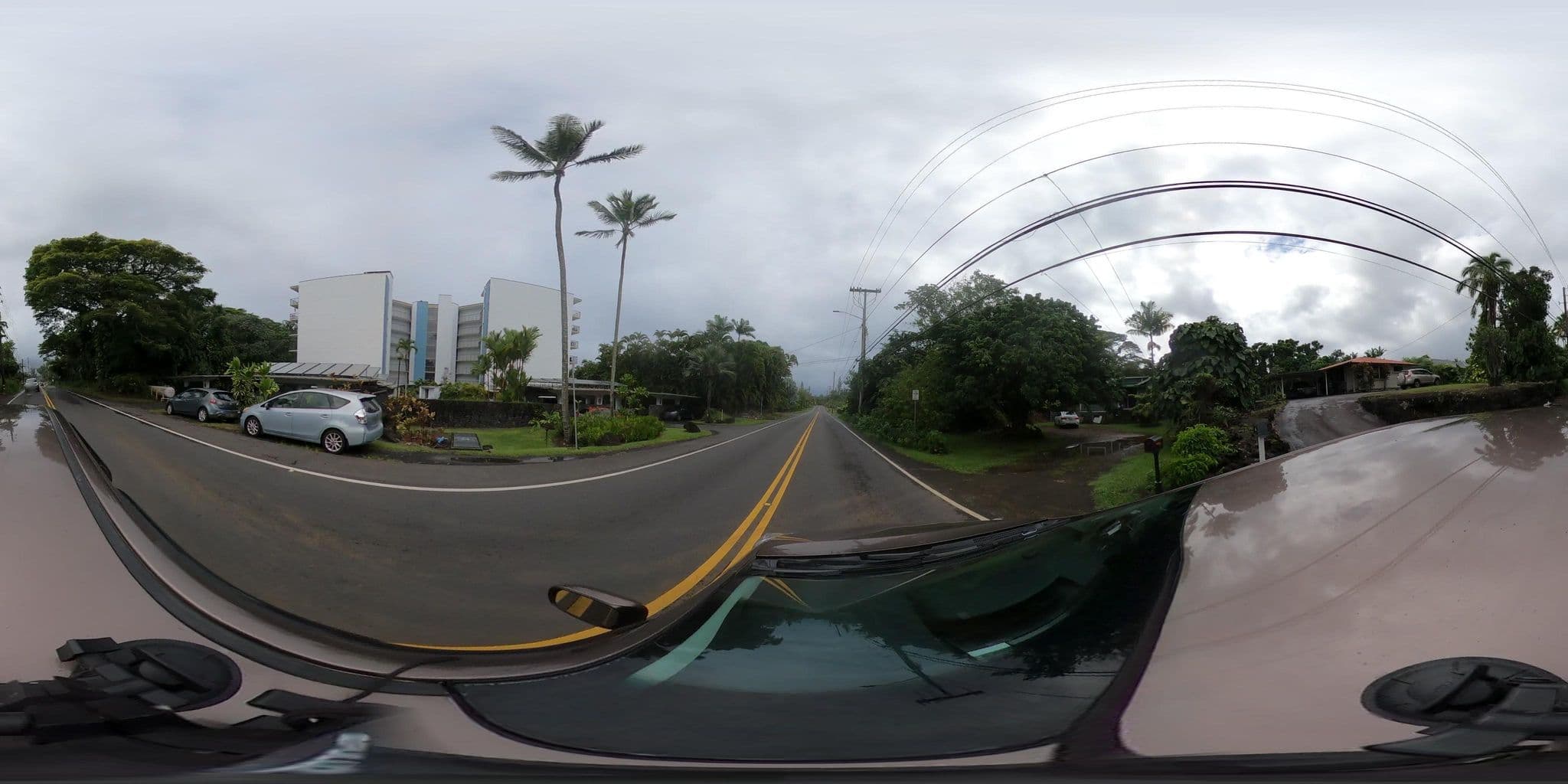 Street view near Ala Moana Apartments, Hilo — © quickness805 (CC BY-SA · Mapillary)