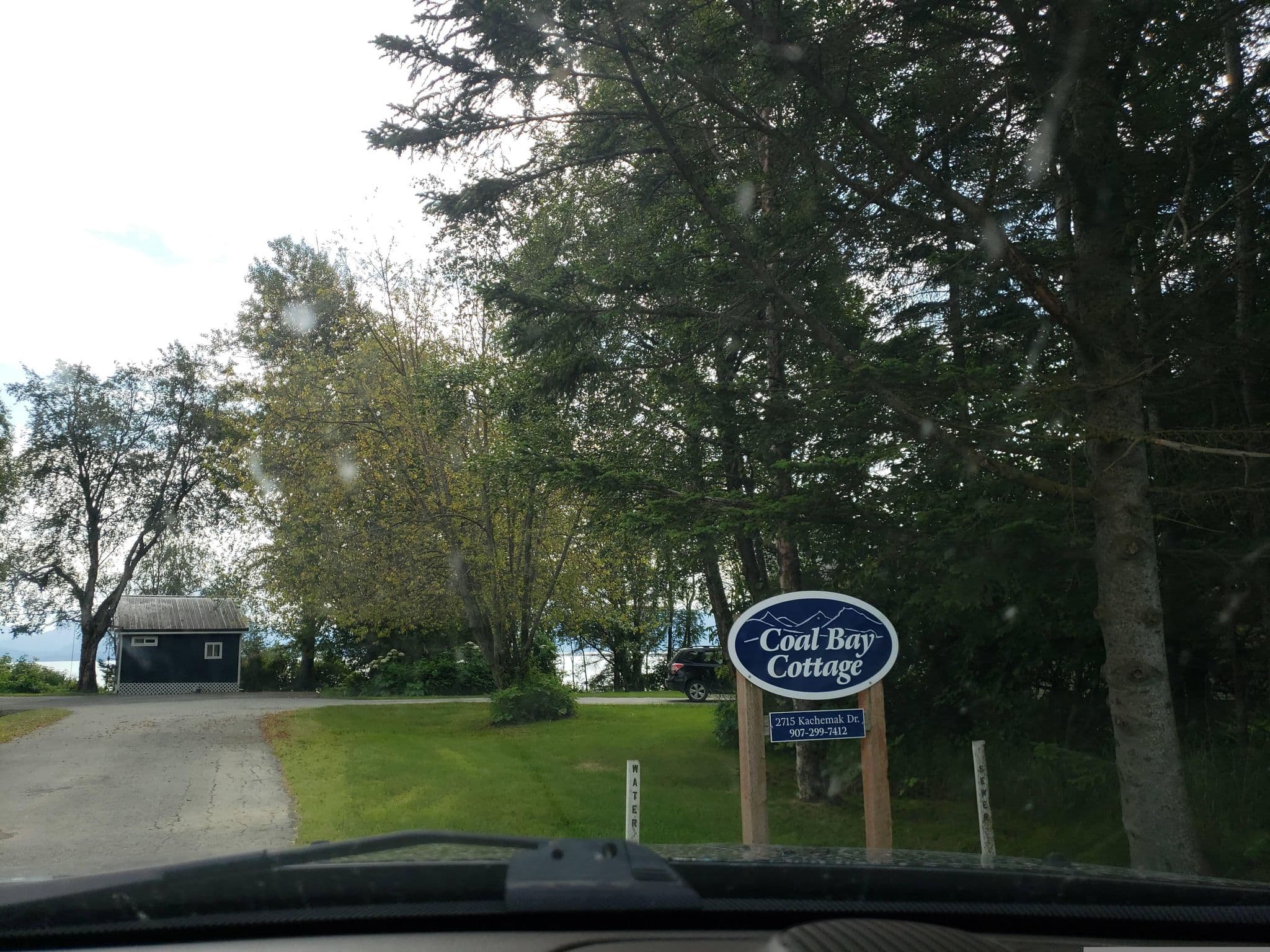 Street view near Coal Bay Cottage, Homer — © guyutetube (CC BY-SA · Mapillary)