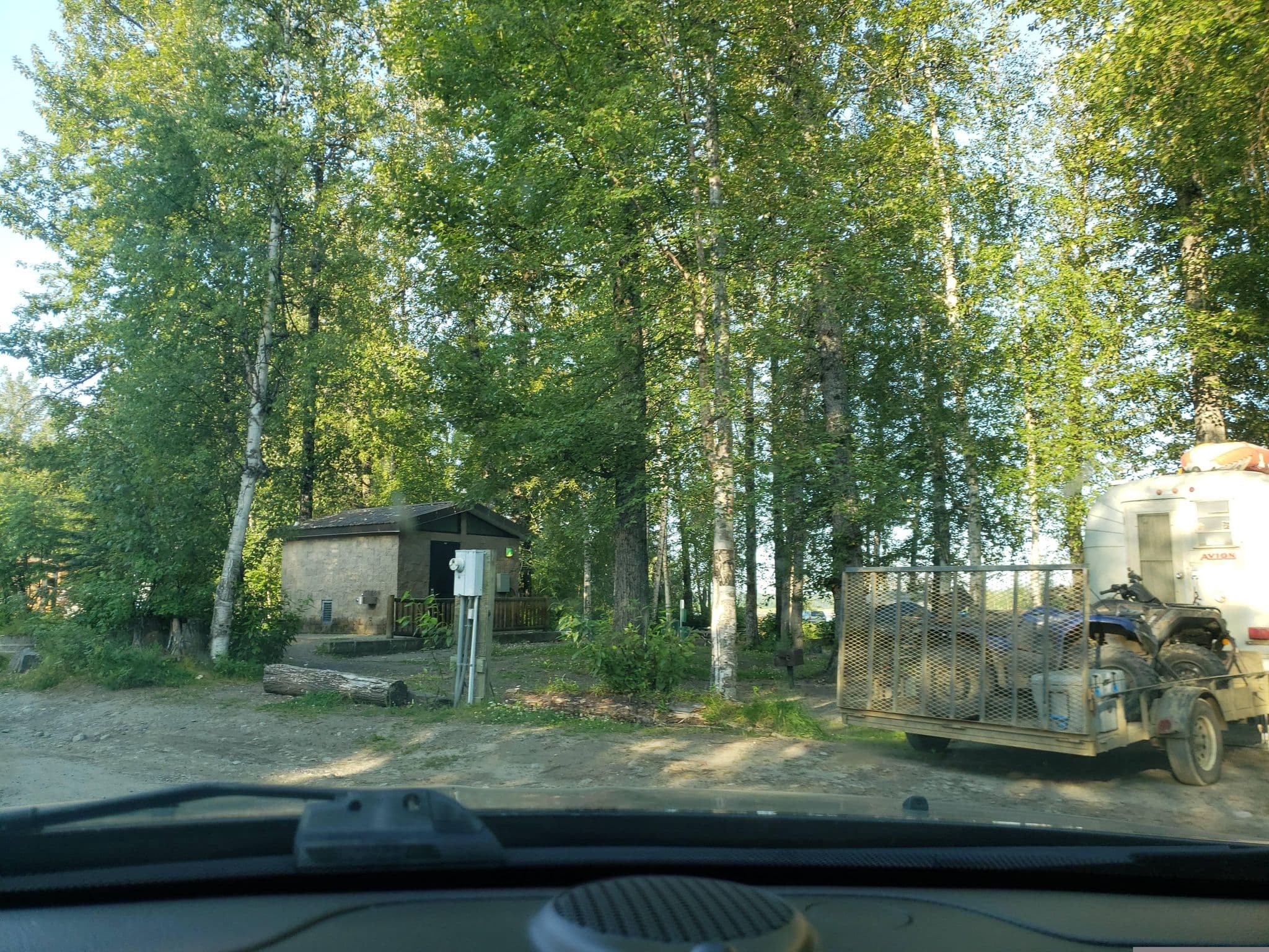 Street view near Talkeetna River Park Campground, Susitna North — © guyutetube (CC BY-SA · Mapillary)
