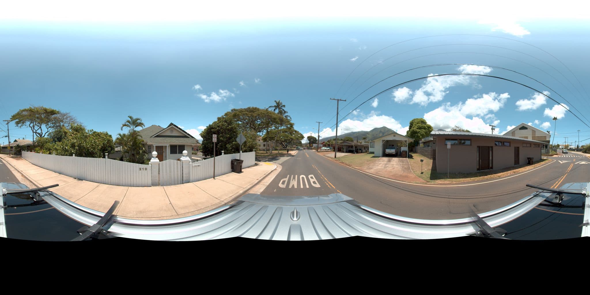 Street view near Wailuku Guest House, Wailuku — © rking (CC BY-SA · Mapillary)