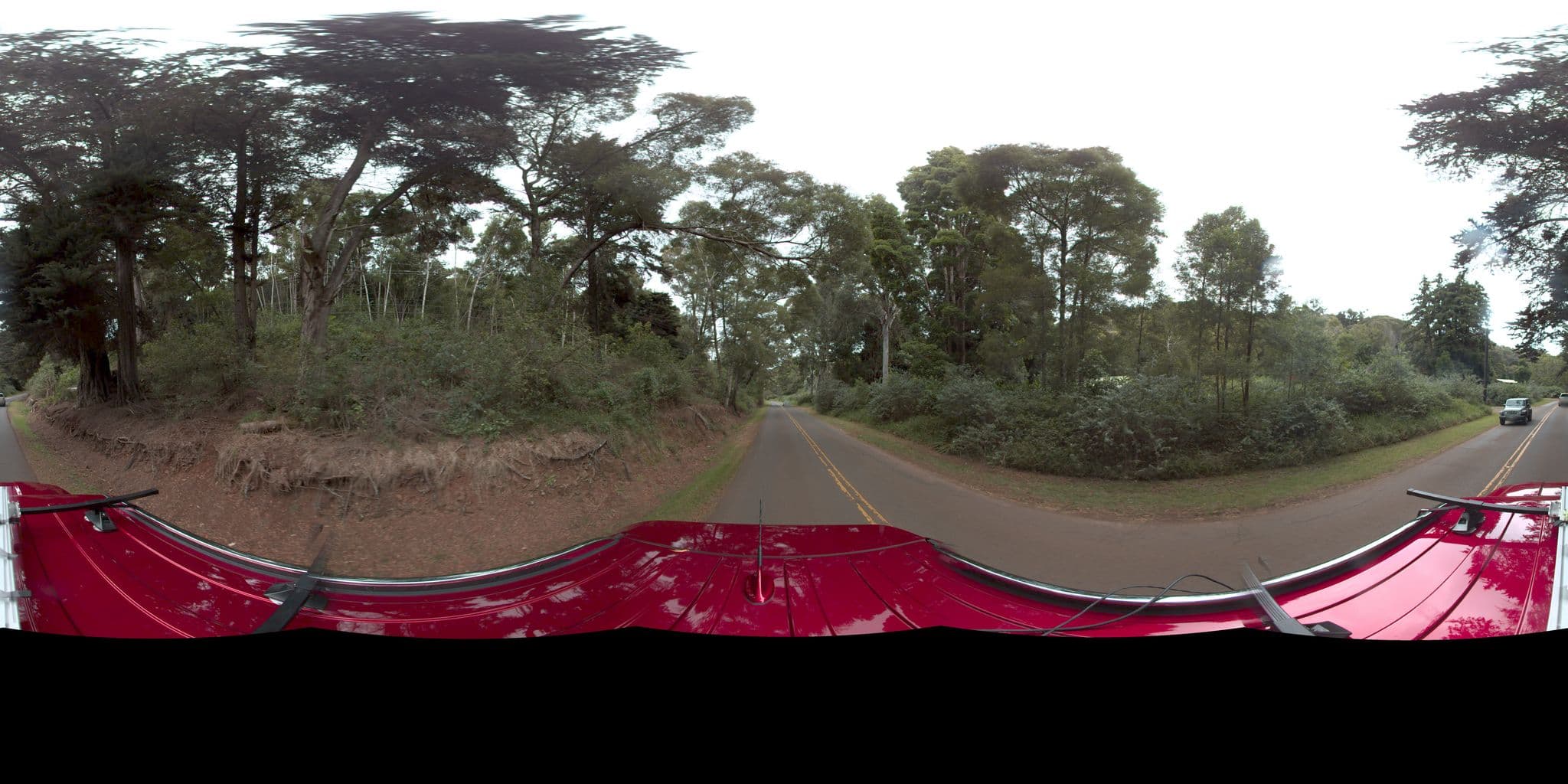 Street view near The Cabins at Kokee Park, Kekaha-Waimea — © rking (CC BY-SA · Mapillary)
