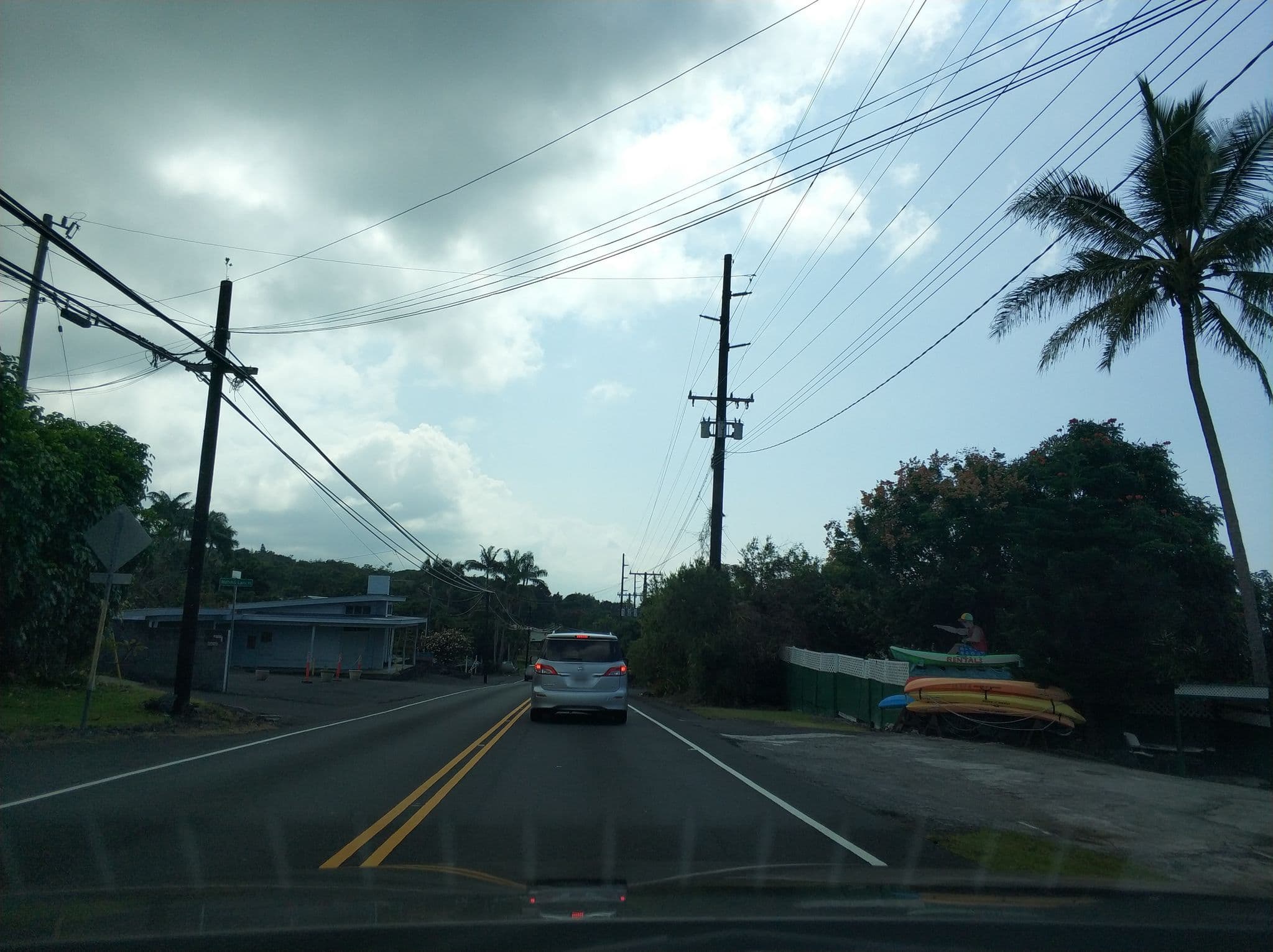 Street view near Pineapple Park Youth Hostel, Captain Cook — © radnaj (CC BY-SA · Mapillary)
