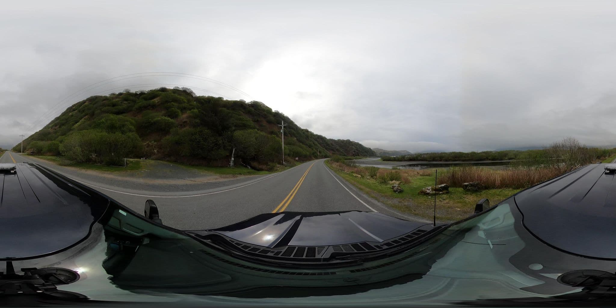 Street view near Pasagshak State Recreation Site, Kodiak Station — © tdbowthorpe_AKDOT (CC BY-SA · Mapillary)