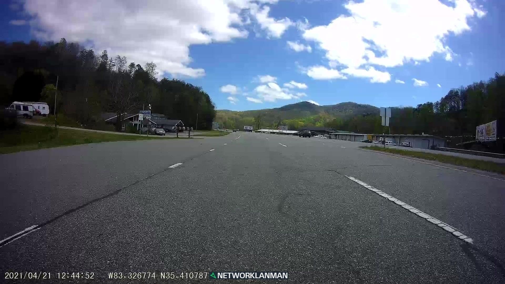 Street view near Starlight Motel, Sylva — © networklanman (CC BY-SA · Mapillary)