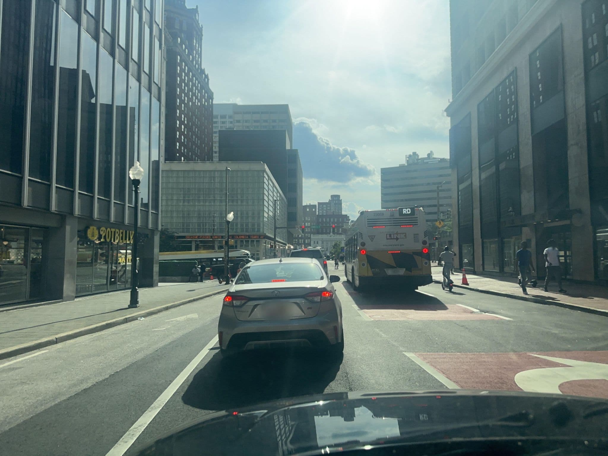 Street view near Candlewood Suites, Baltimore — © mdroads (CC BY-SA · Mapillary)