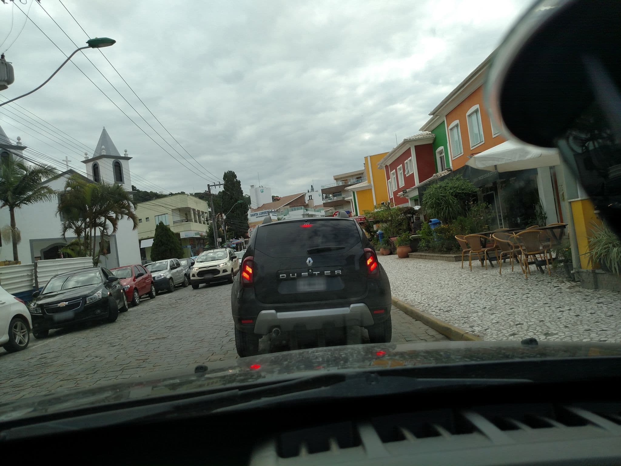 Street view near Hotel Vila do Farol, Bombinhas — © adrianojbr (CC BY-SA · Mapillary)