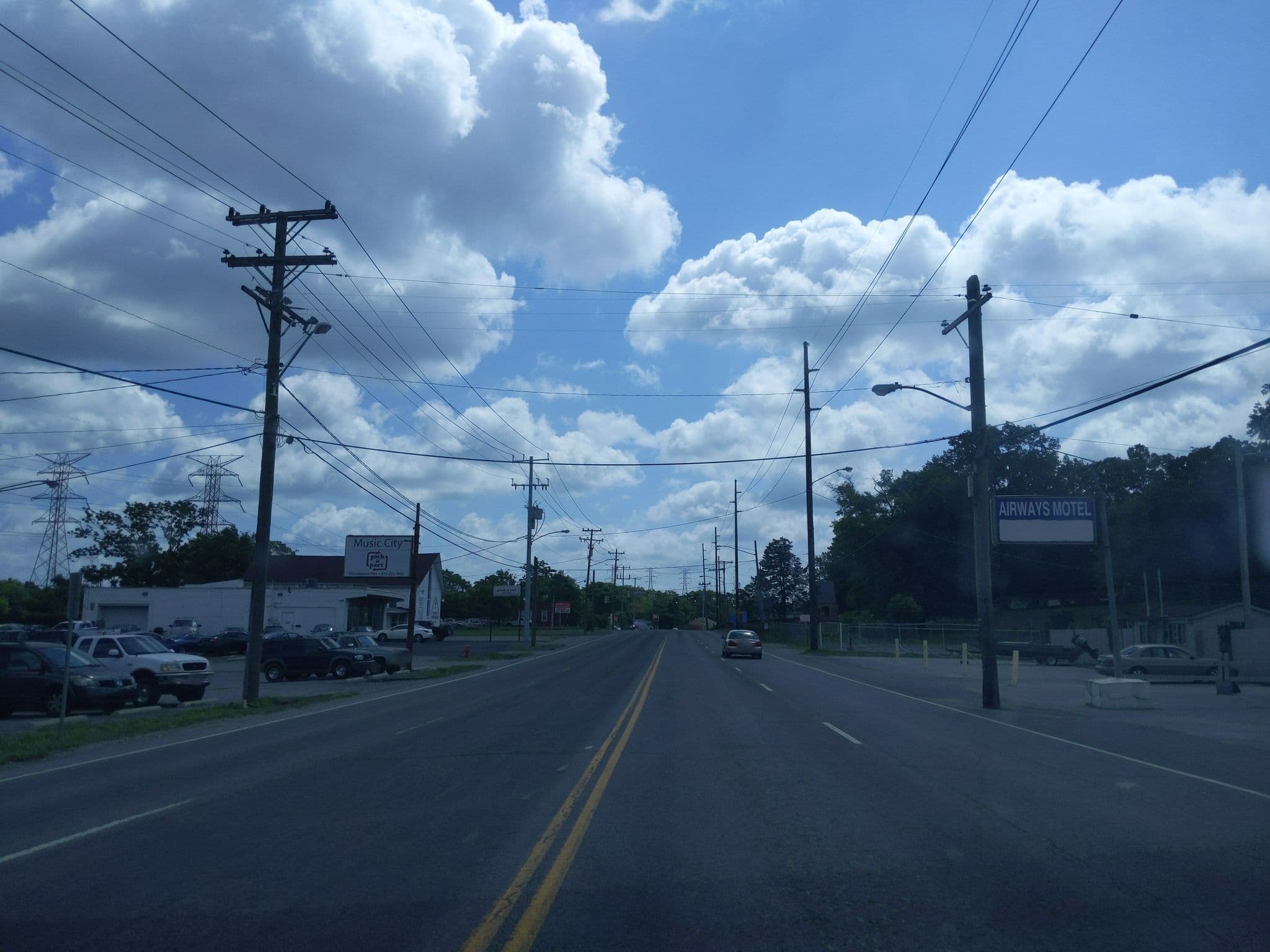 Street view near Airways Motel, Nashville