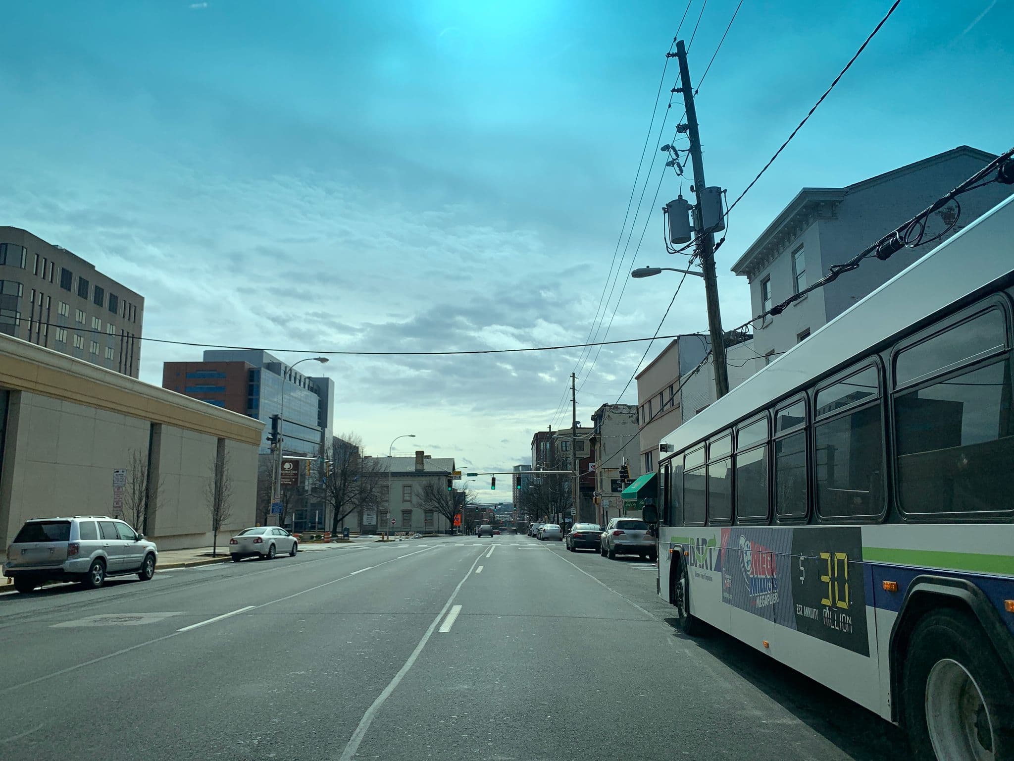 Street view near DoubleTree by Hilton Hotel Downtown Wilmington - Legal District, Edgemoor — © mdroads (CC BY-SA · Mapillary)