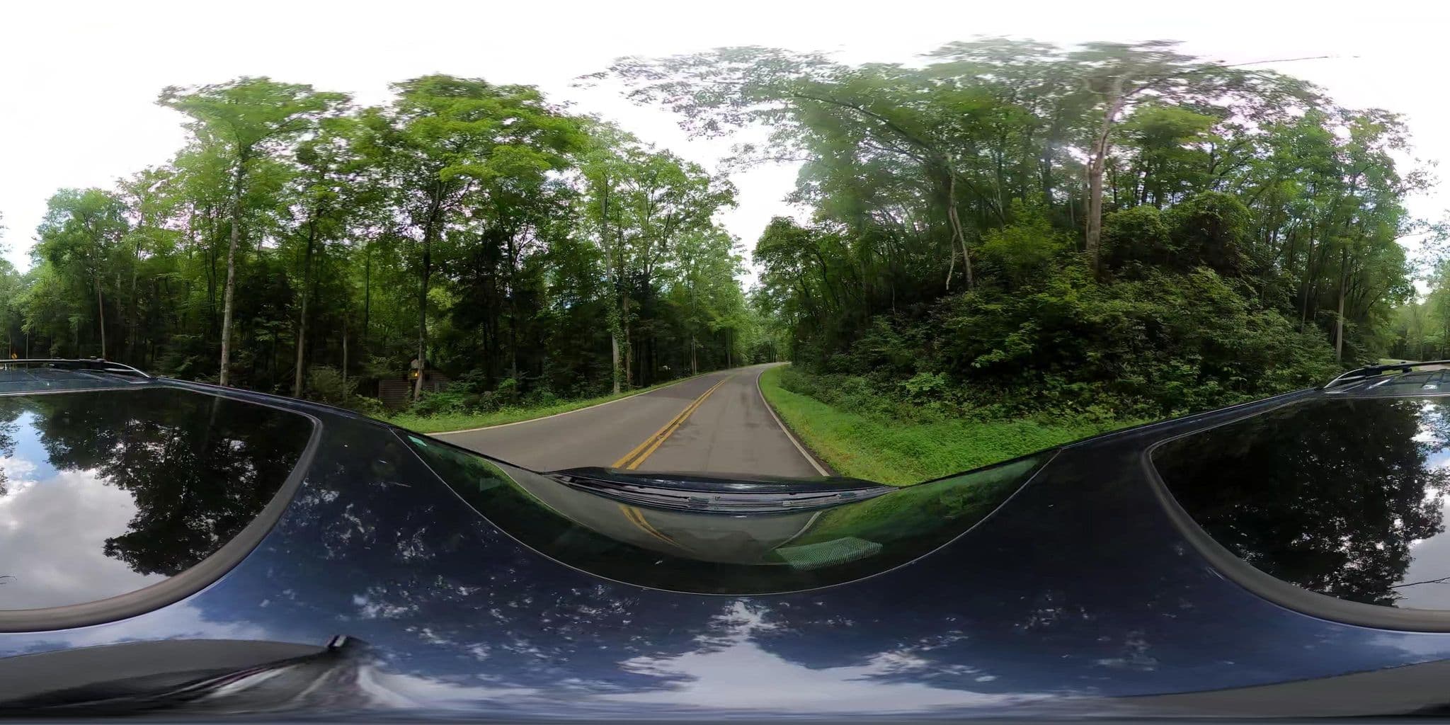 Street view near Backbone Rock Campground, Mountain City — © geocruizer (CC BY-SA · Mapillary)