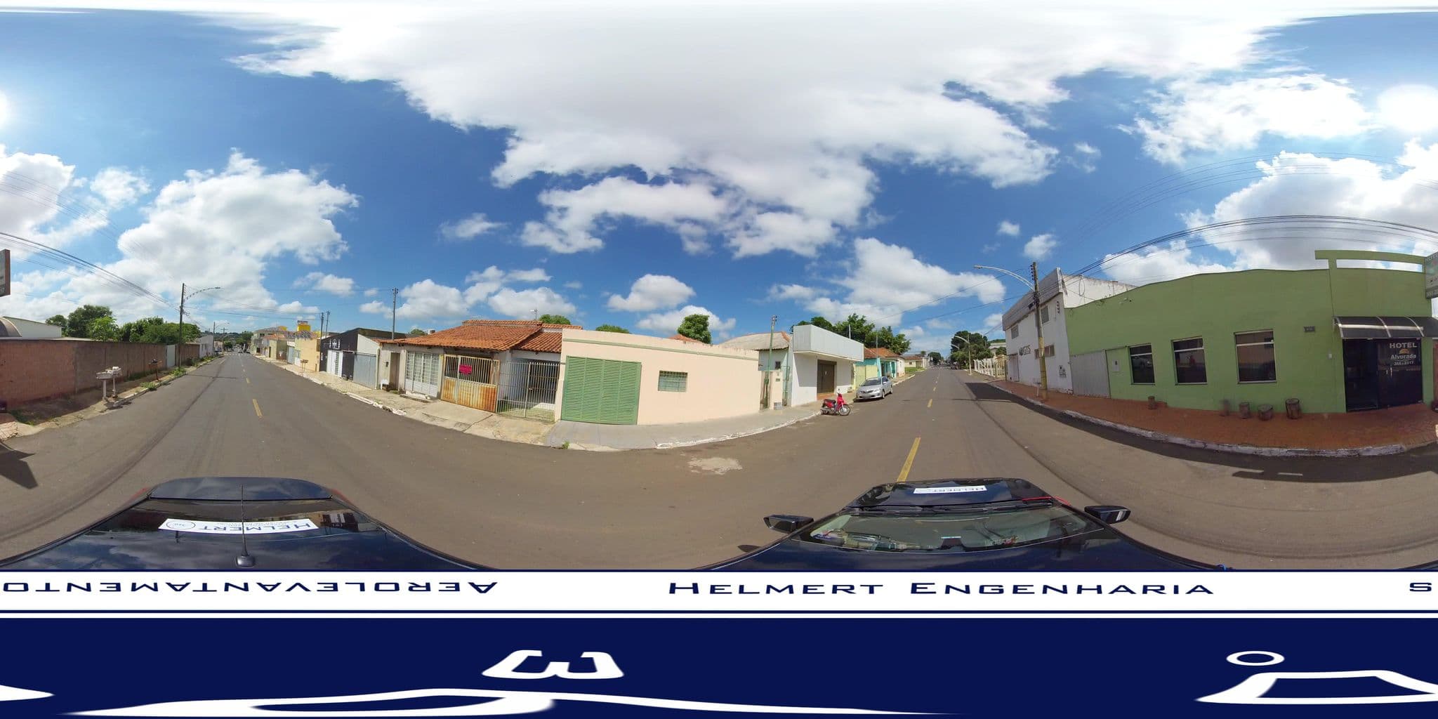 Street view near Hotel Alvorada, Mineiros — © josias-almeida (CC BY-SA · Mapillary)