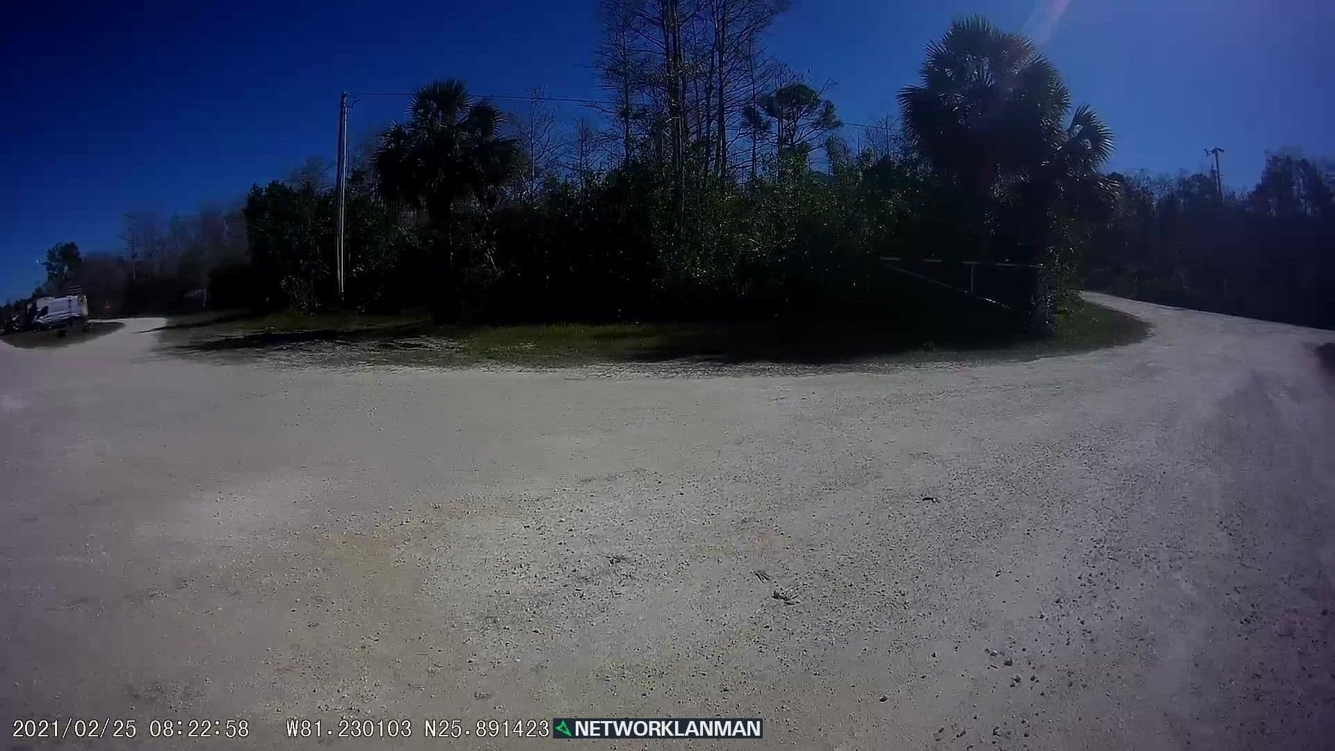 Street view near Burns lake campground, Marco Island — © networklanman (CC BY-SA · Mapillary)
