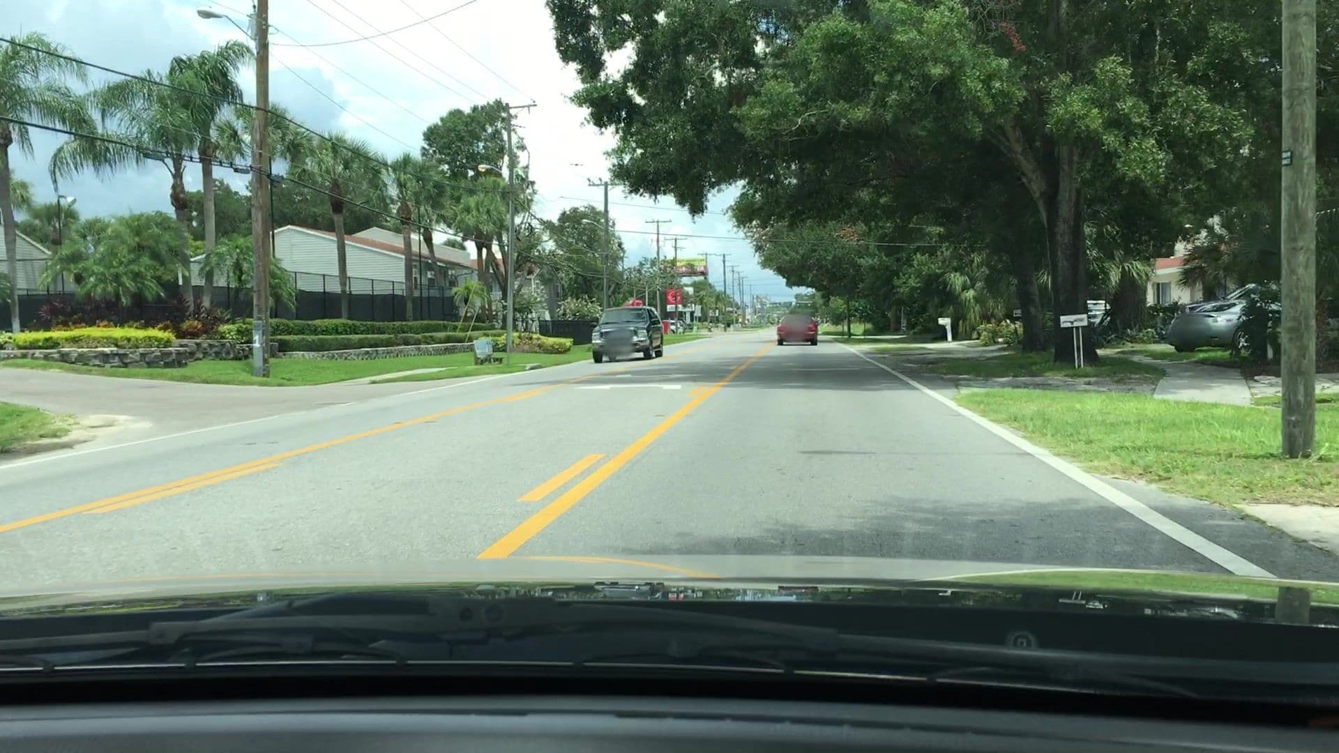 Street view near The Cove Apartments, Tampa — © lvl5 (CC BY-SA · Mapillary)