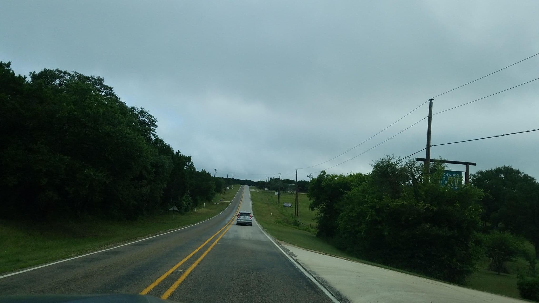 Street view near Cottonwood Creek RV Park, Dripping Springs — © crashhn (CC BY-SA · Mapillary)