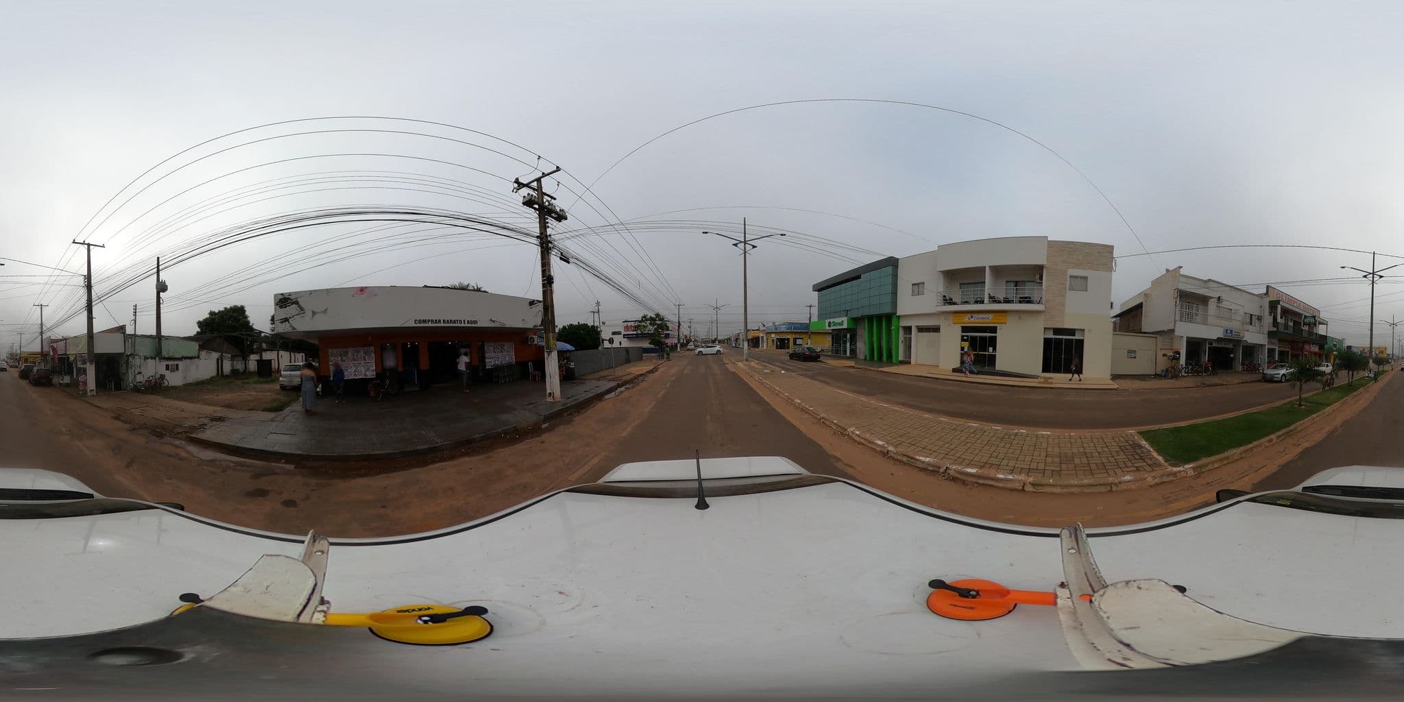 Street view near Olímpia Hotel, Nova Olímpia — © geocid (CC BY-SA · Mapillary)