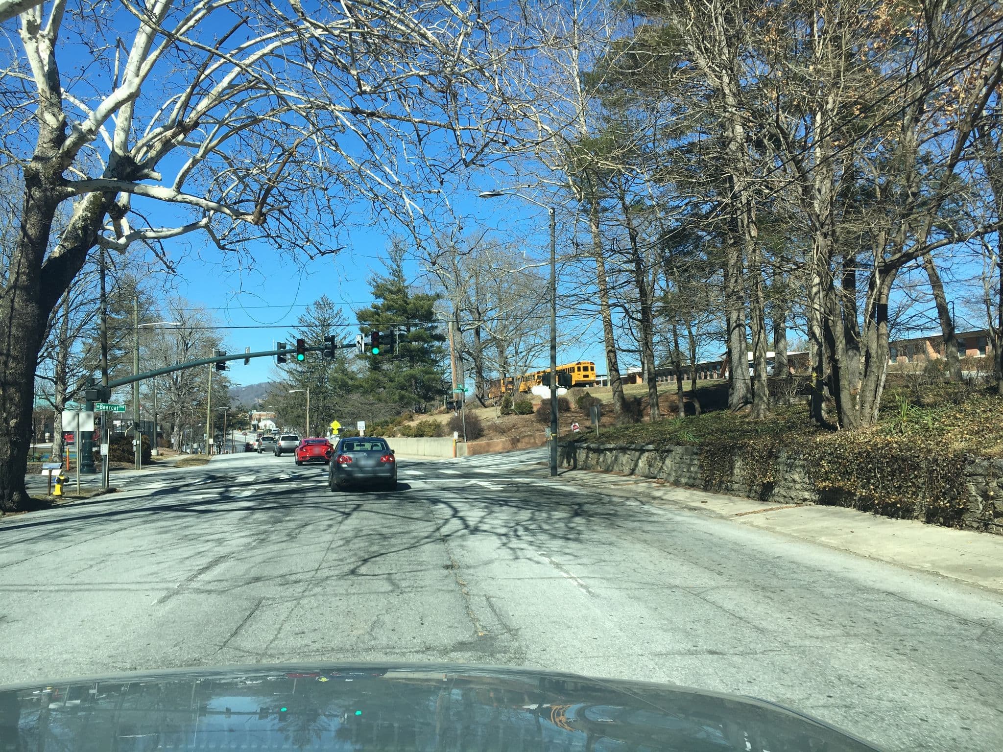 Street view near The Charleston Inn, Barker Heights — © i_drive_alot (CC BY-SA · Mapillary)