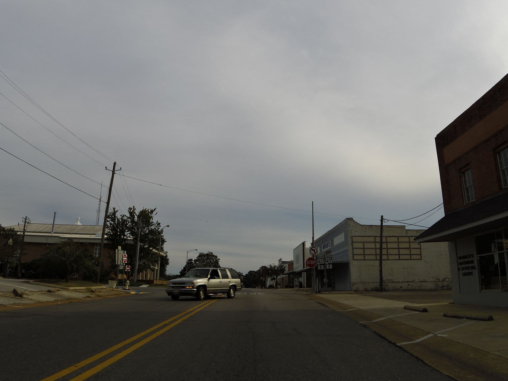 Street view near Towne Square Lofts, Frisco City — © allen (CC BY-SA · Mapillary)