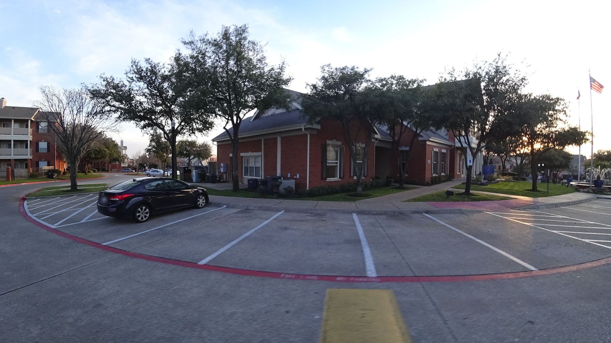 Street view near Chapel Hill Apartments, Lewisville — © bwyatt516 (CC BY-SA · Mapillary)