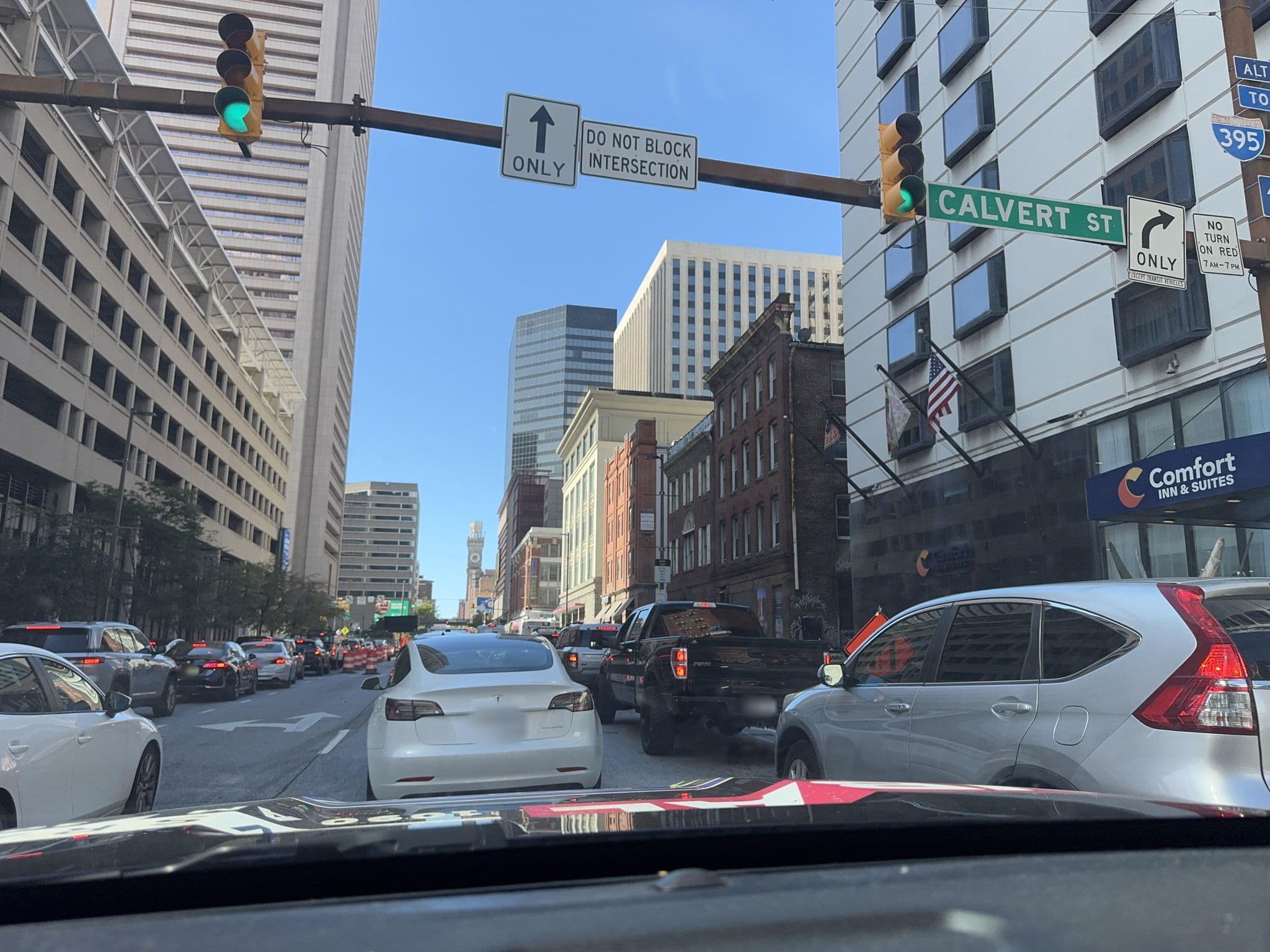 Street view near Comfort Inn & Suites, Baltimore — © CameraPerson (CC BY-SA · Mapillary)