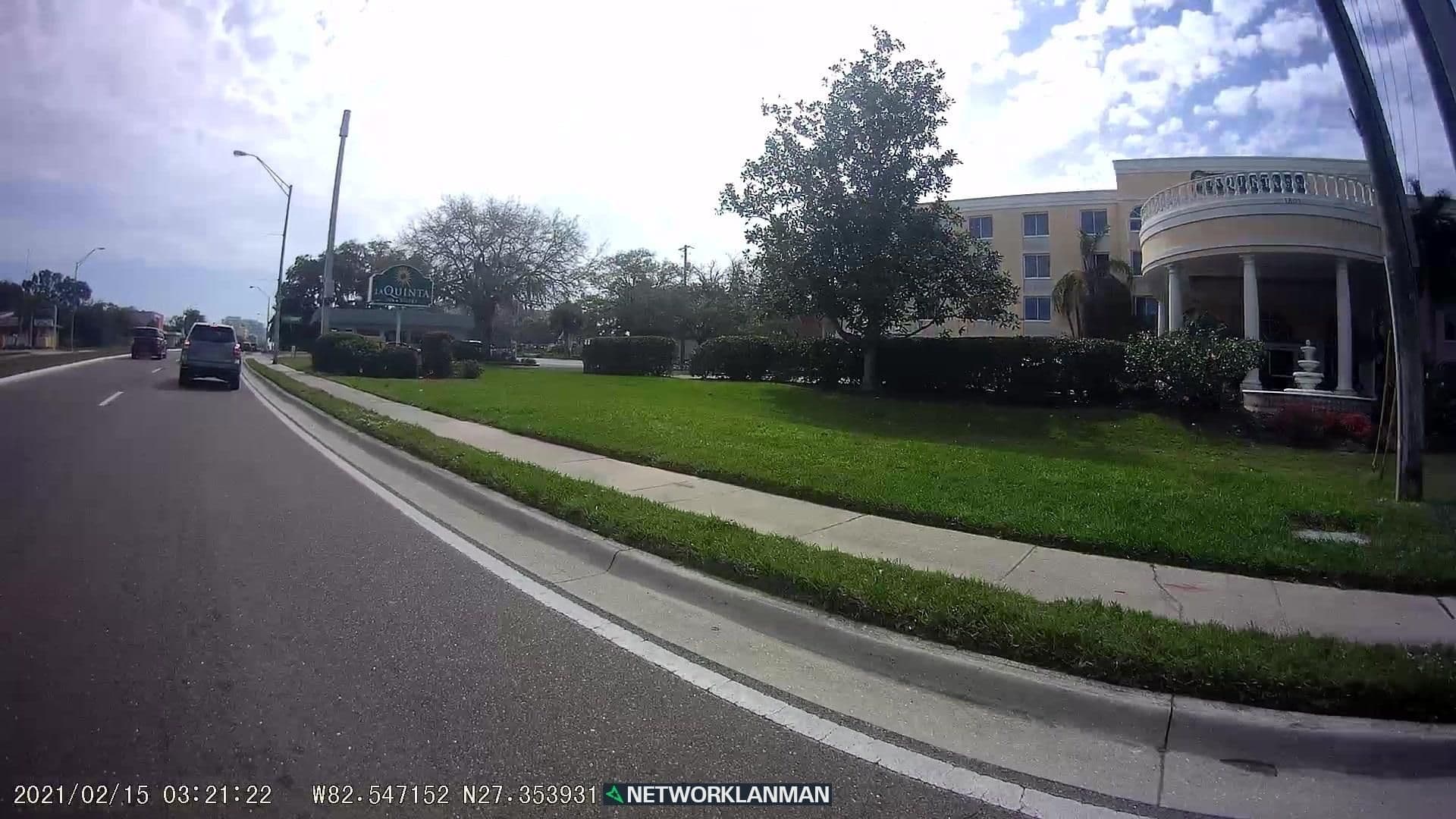 Street view near La Quinta Inn & Suites, Sarasota — © networklanman (CC BY-SA · Mapillary)