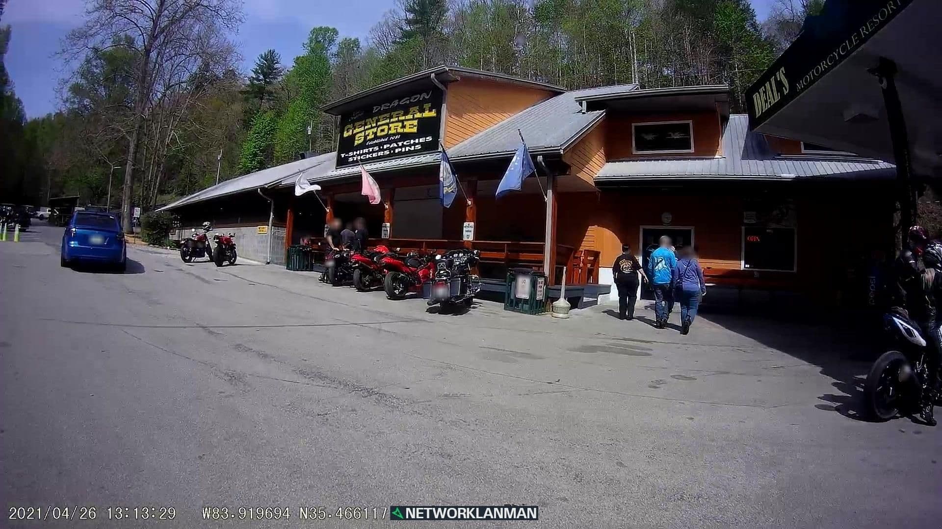 Street view near Deals Gap Motorcycle Resort, Greenback — © networklanman (CC BY-SA · Mapillary)