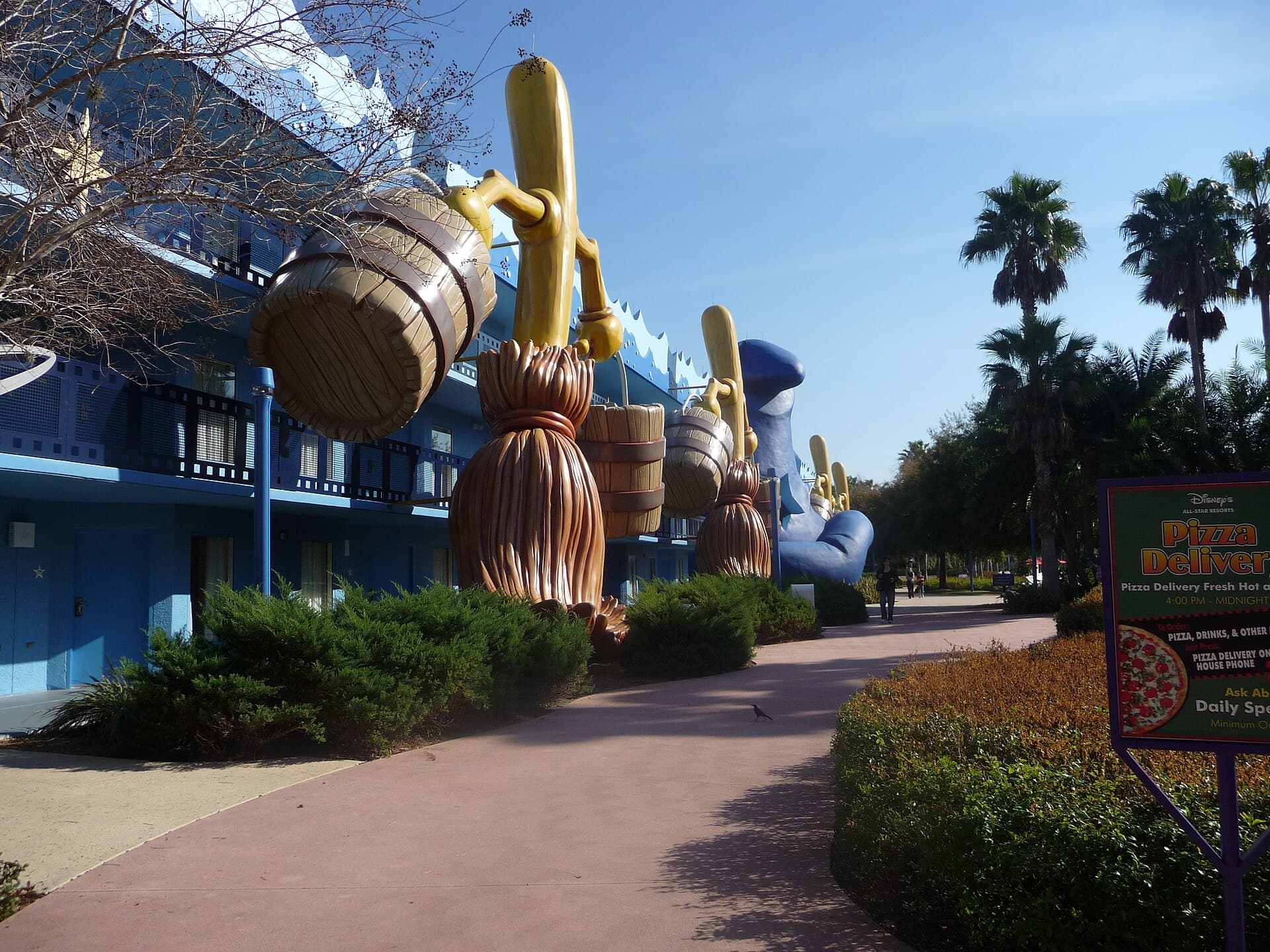 Disney's All-Star Movies Resort (via Wikimedia Commons, CC BY 2.0)