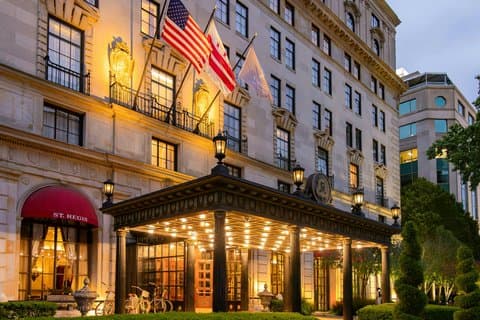 The St. Regis Washington, D.C., Hotel in Golden Triangle