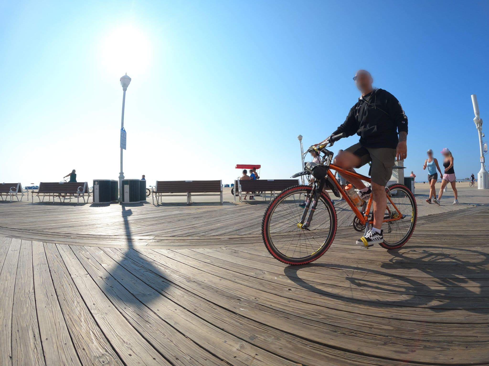 Street view near Boardwalk One, West Ocean City